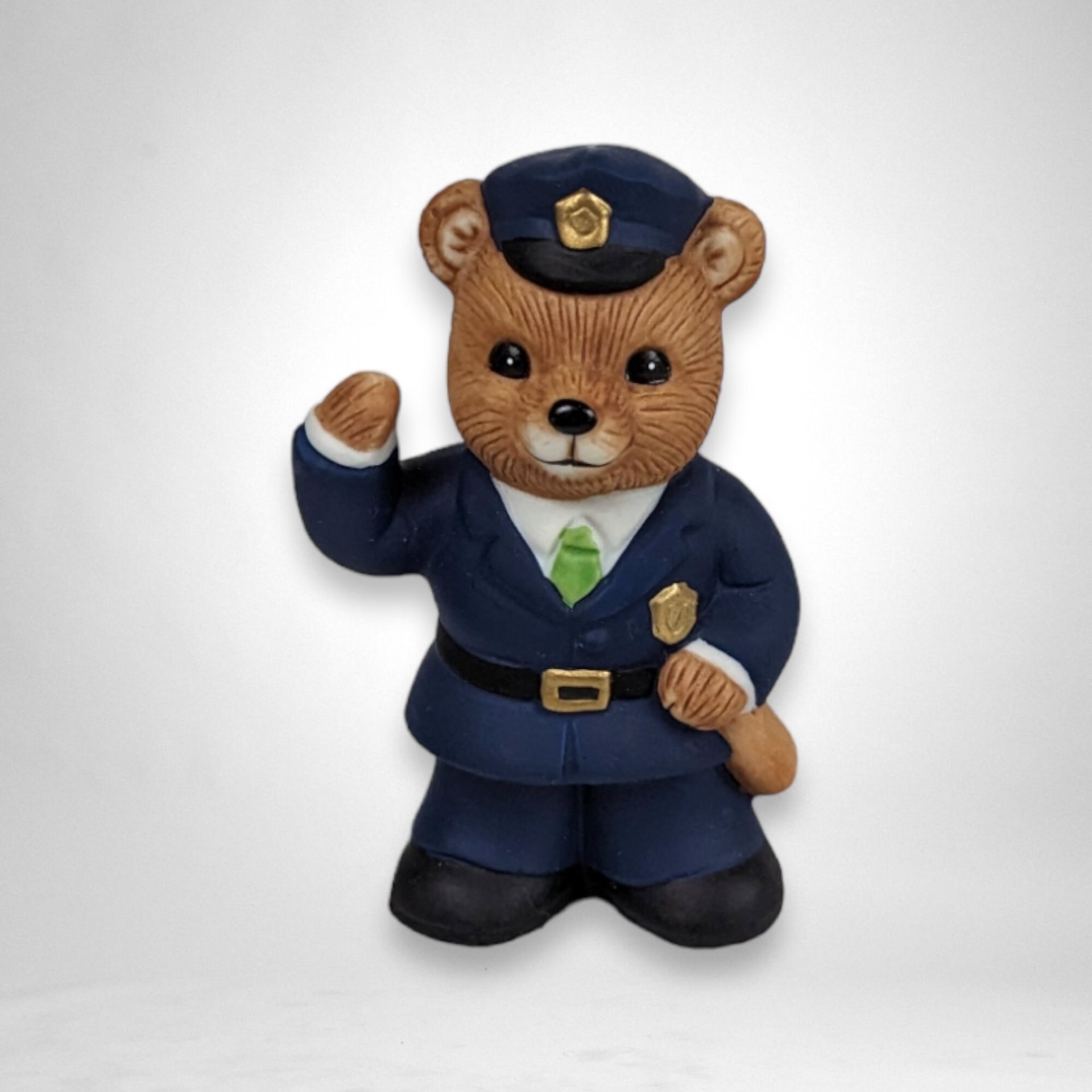 Set of 6 Homco Occupation Bear Ceramic Figurines 8805