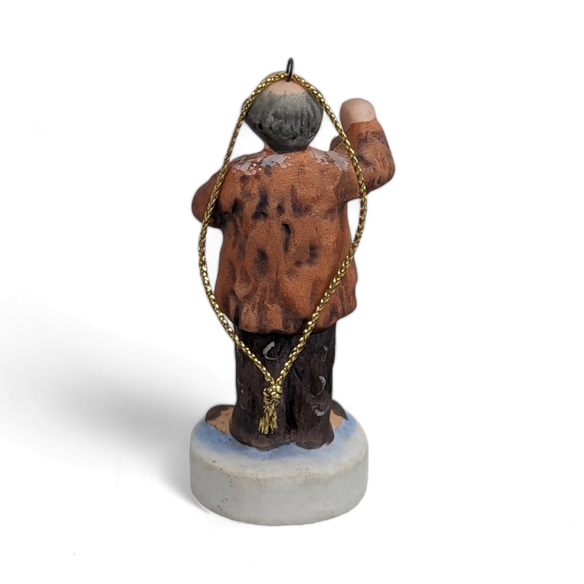 1986 Emmett Kelly Christmas Carol Ornament: Vintage Collectible