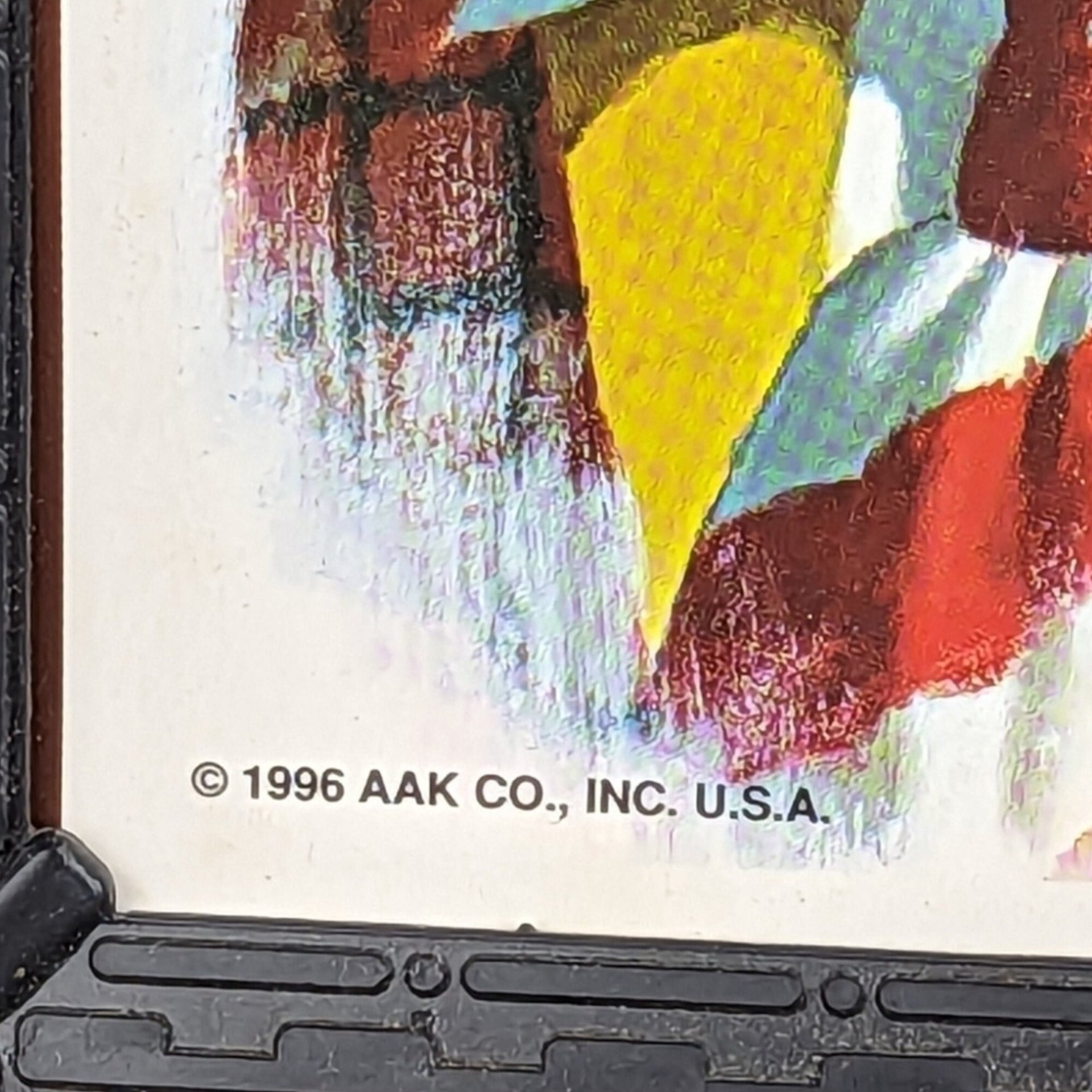 Vintage Art Sarnoff Framed Clown Print: Timeless Circus Elegance