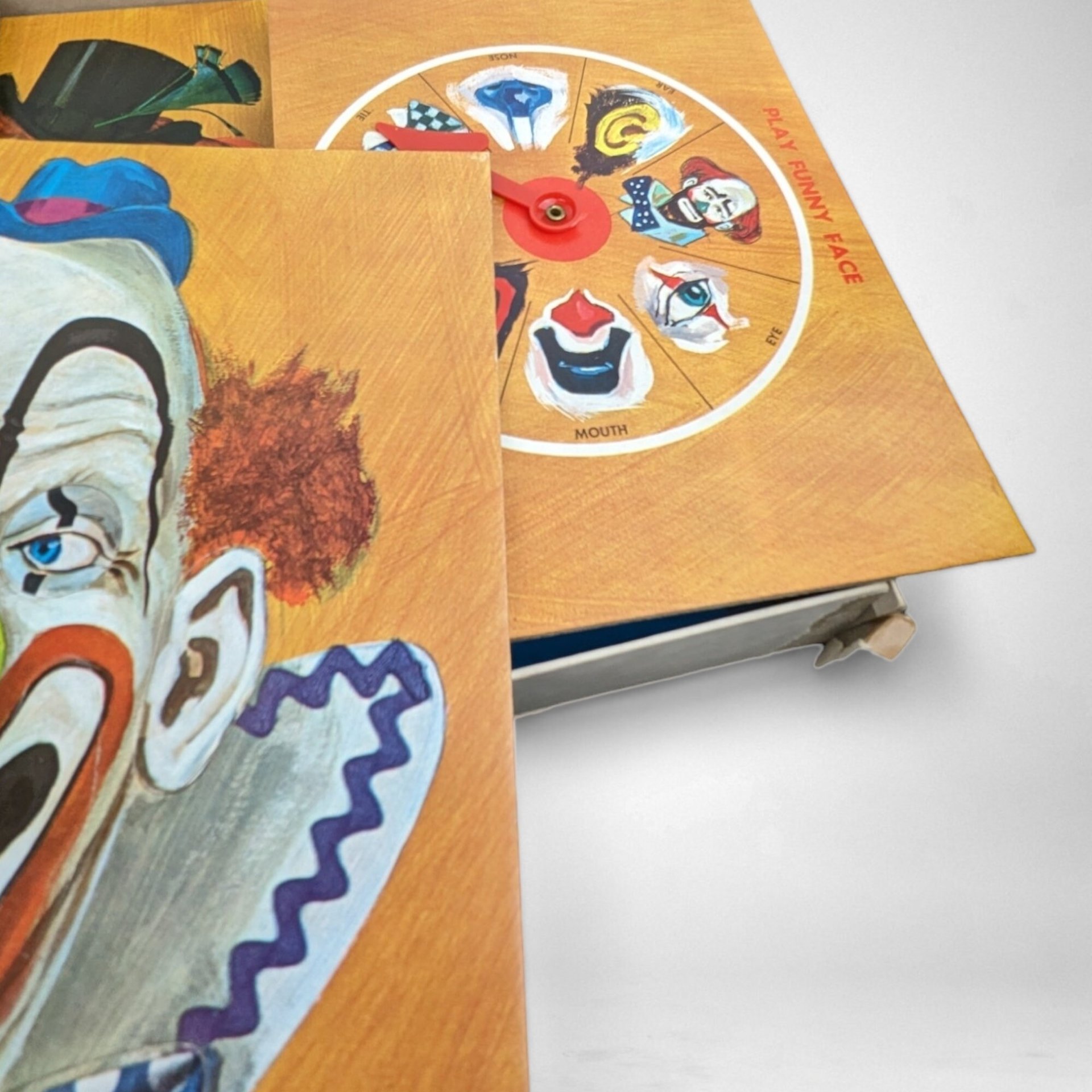Vintage 1968 Funny Face Clown Game: Nostalgic Fun and Laughter