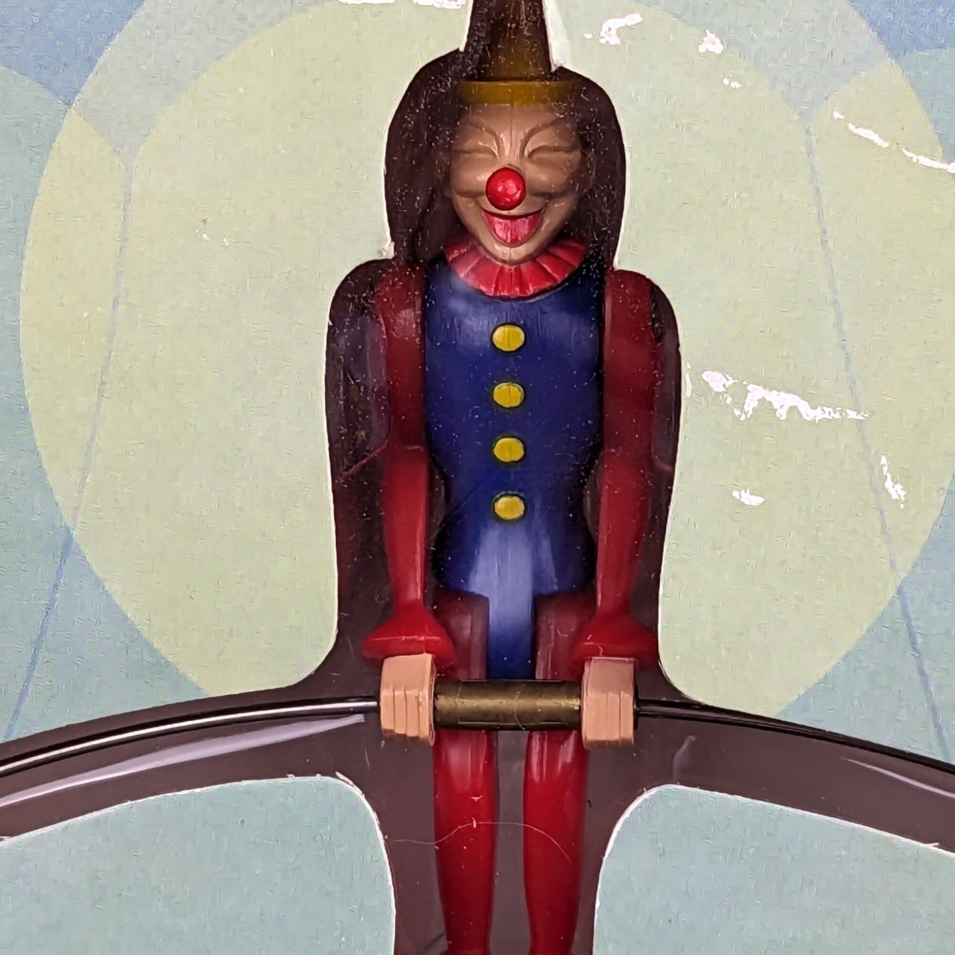 Vintage Schylling Circus Balance Man Toy: Nostalgic Circus Fun