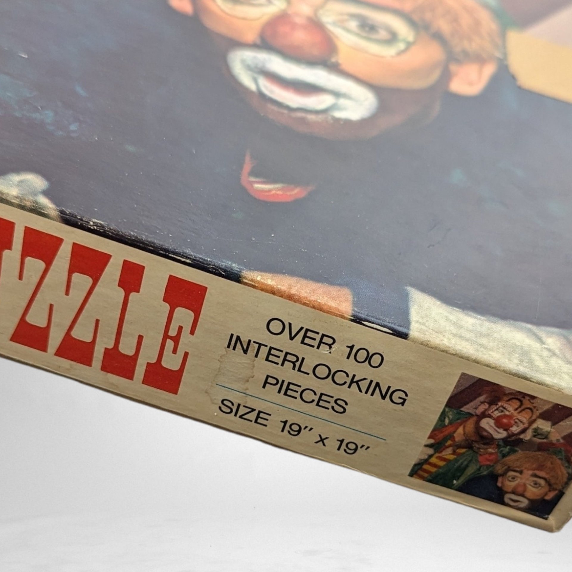 Vintage Jaymar Clowns Puzzle