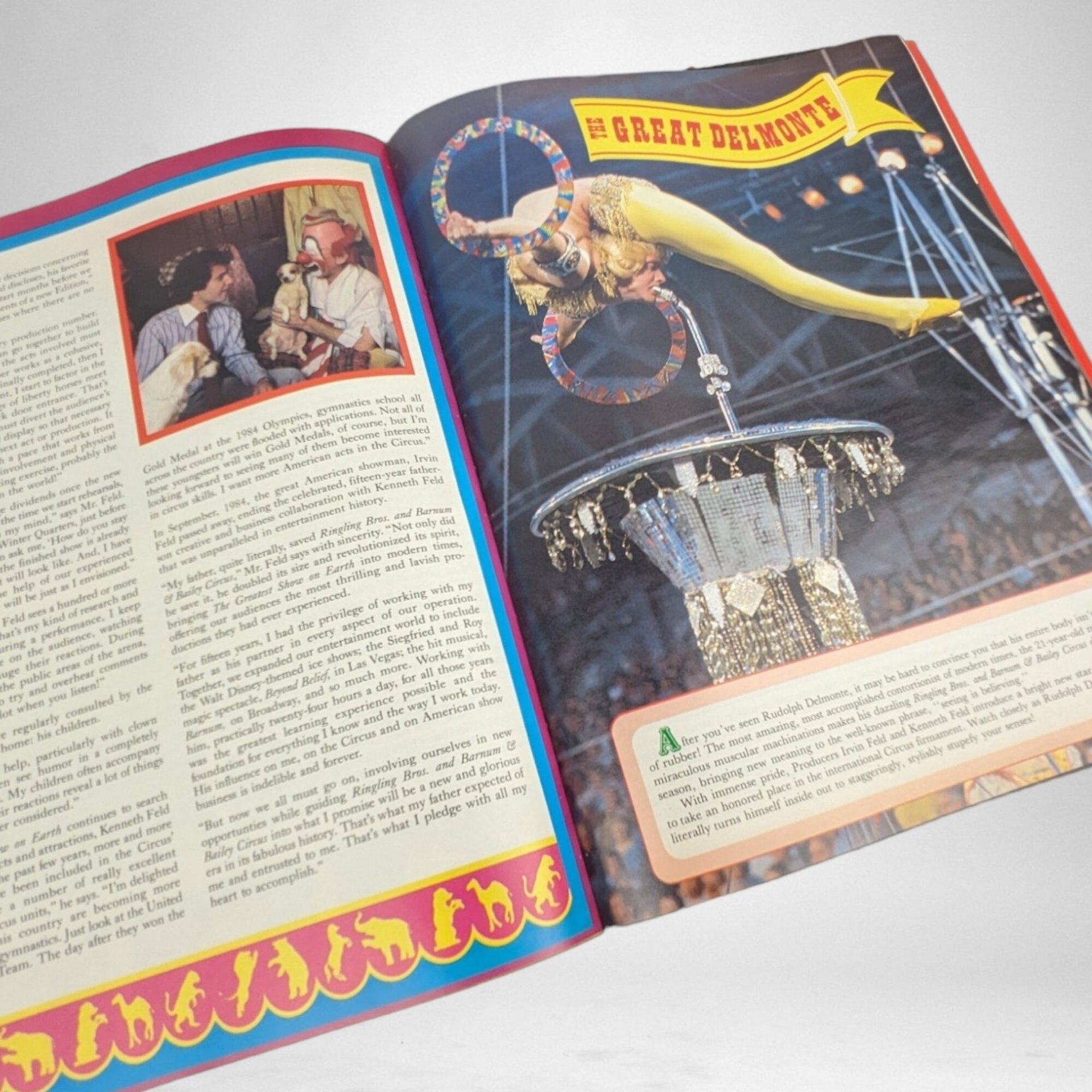 Ringling Bros. Circus Program | 1985 | 100 Years | Vintage | Barnum & Bailey | Collectible