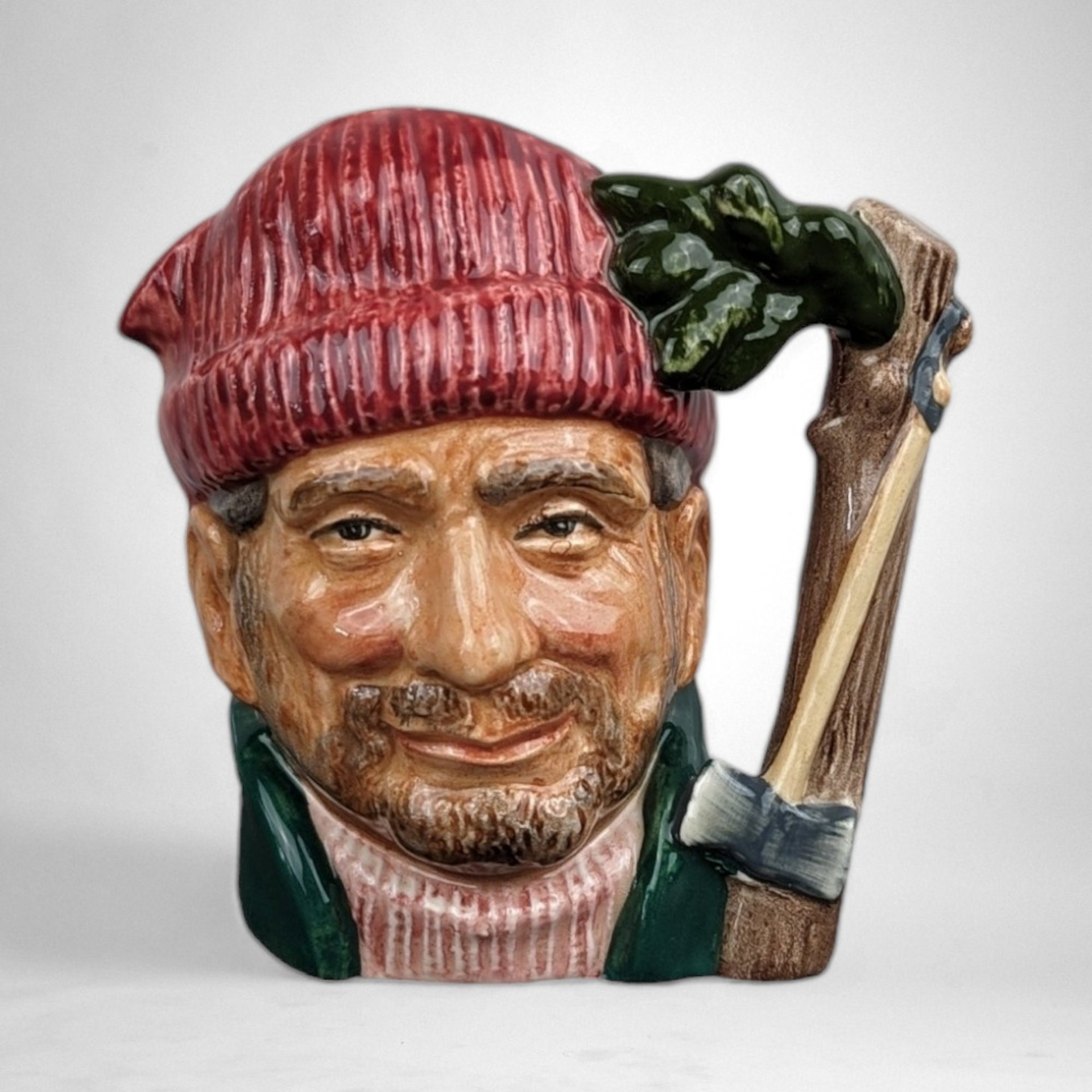 1956 Royal Doulton 'The Lumberjack' Small Toby Mug: Vintage Collectible Treasure