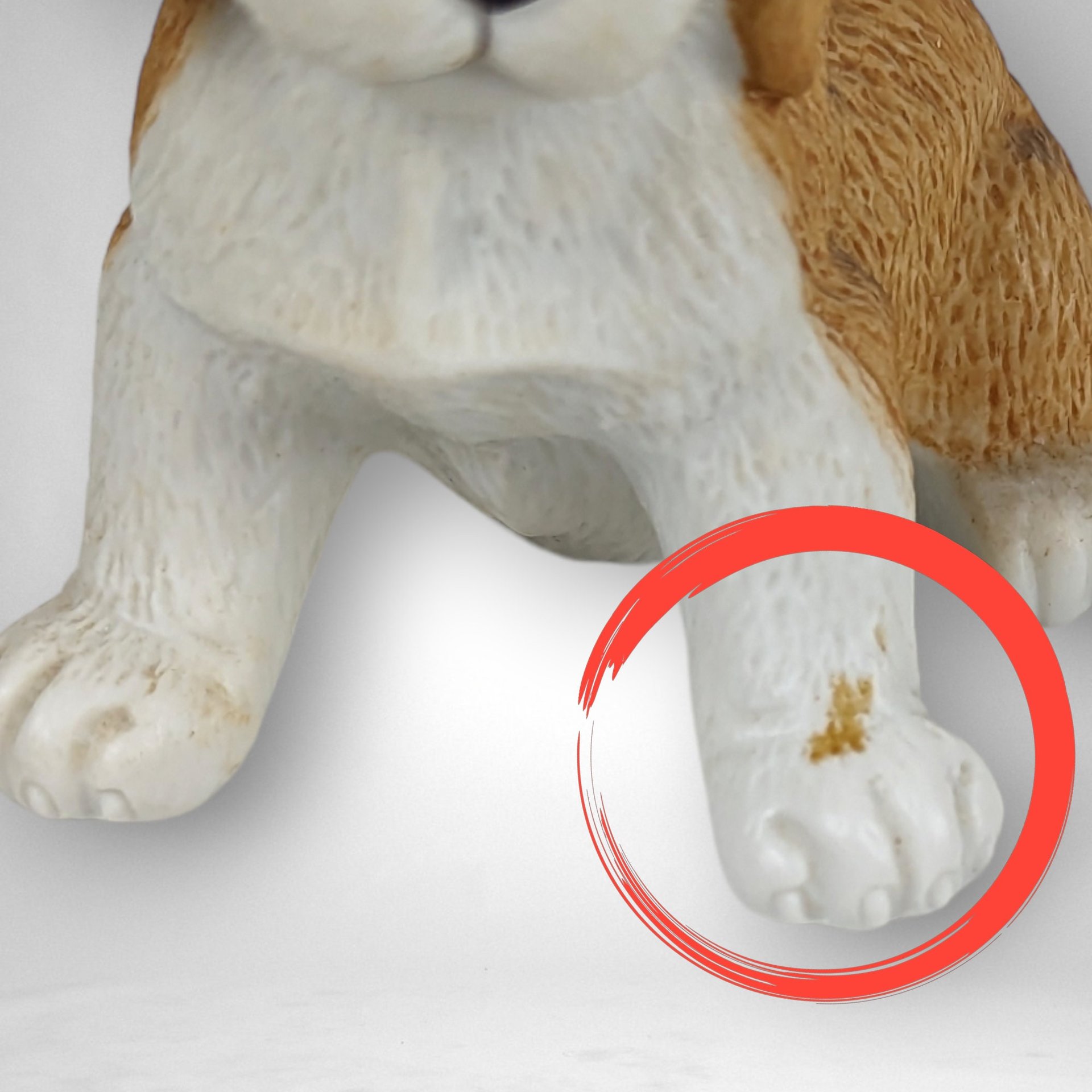 Pair of Homco Puppies 8828 - Adorable Ceramic Canine Figurines