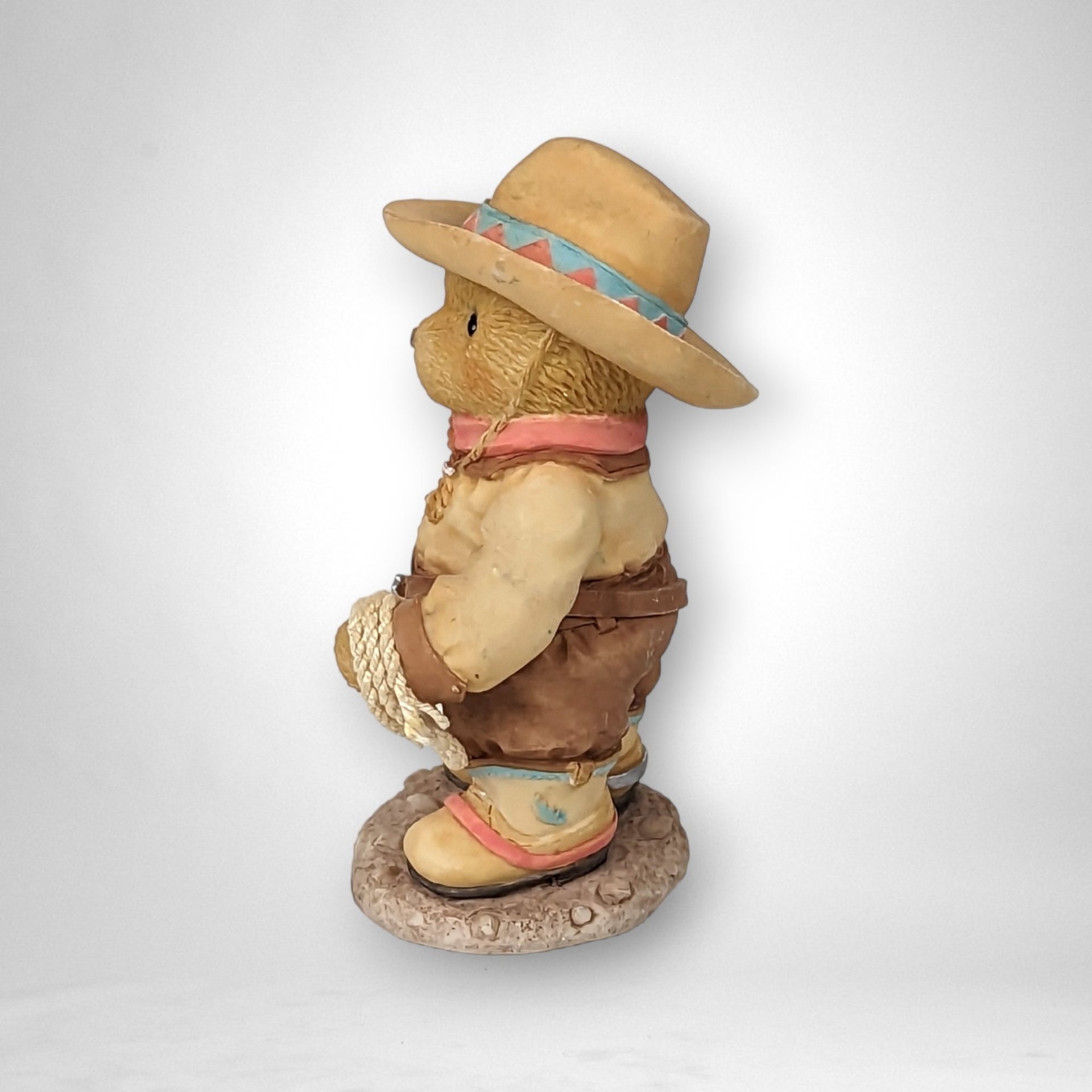 1998 Cherished Teddies 'I'm Your Country Cowboy' Figurine: Heartwarming Collectible