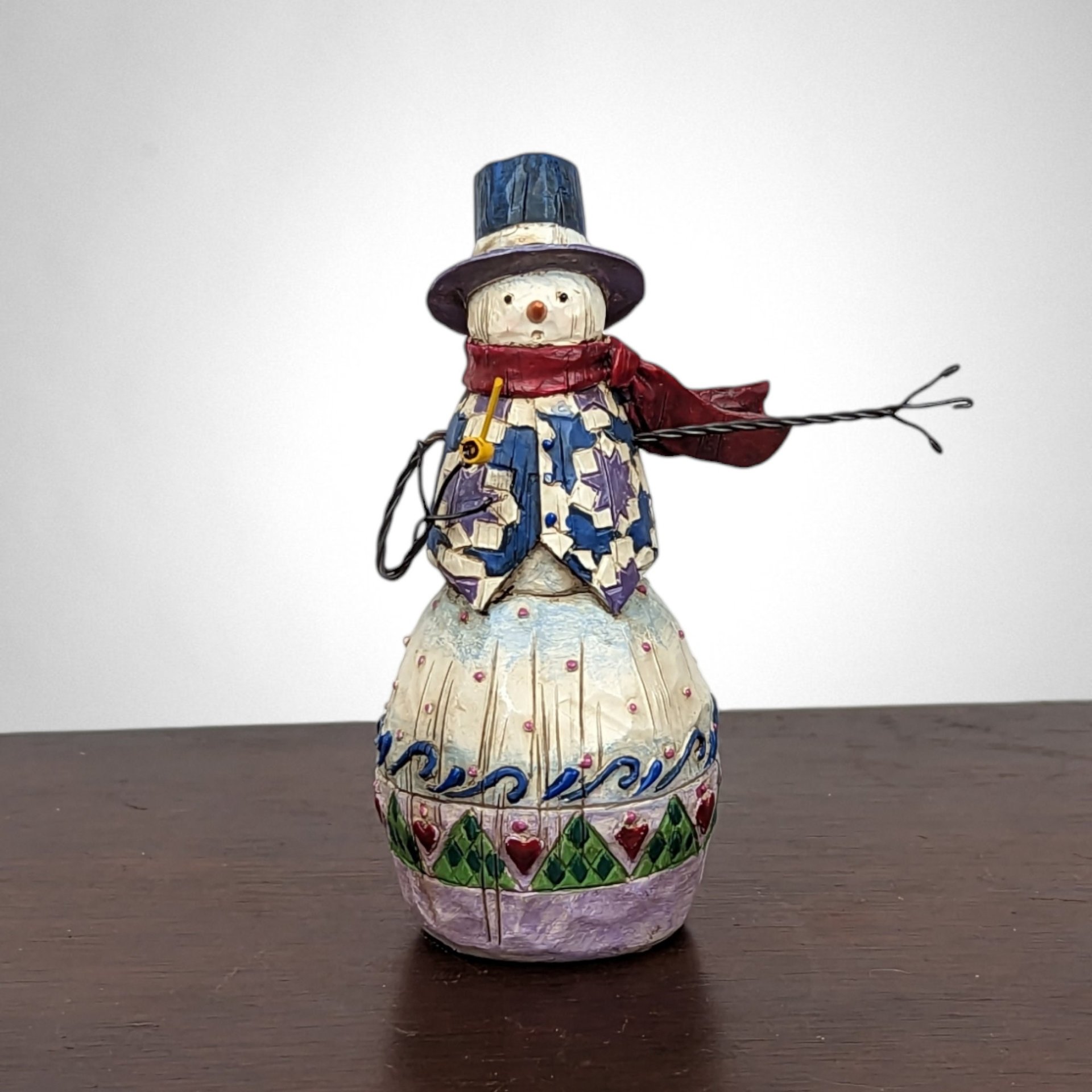 2003 Jim Shore Snowman Figurine: Charming Winter Collectible