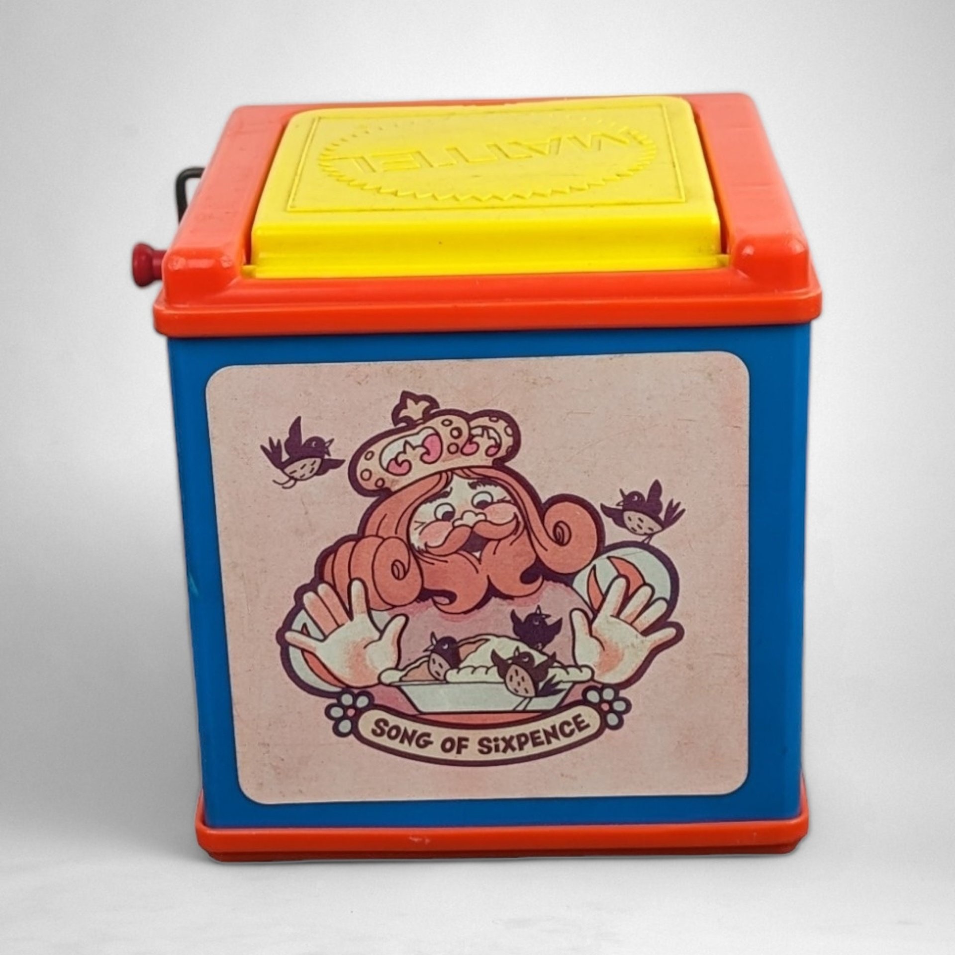 1976 Mattel Mother Goose Jack in the Box: Classic Nostalgic Toy