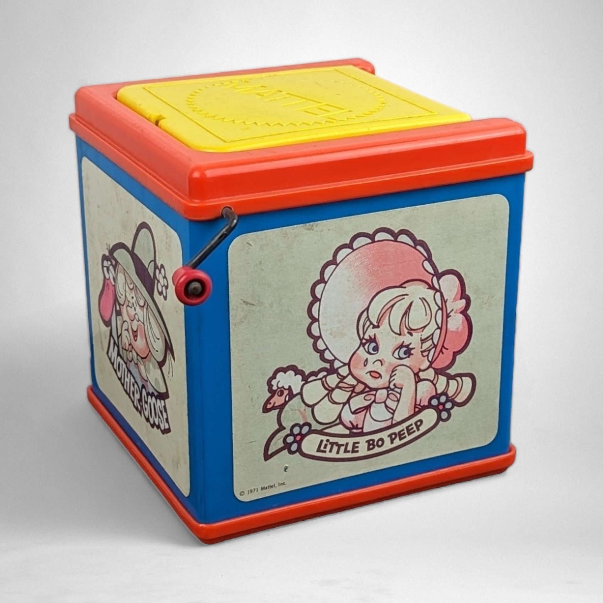 1976 Mattel Mother Goose Jack in the Box: Classic Nostalgic Toy
