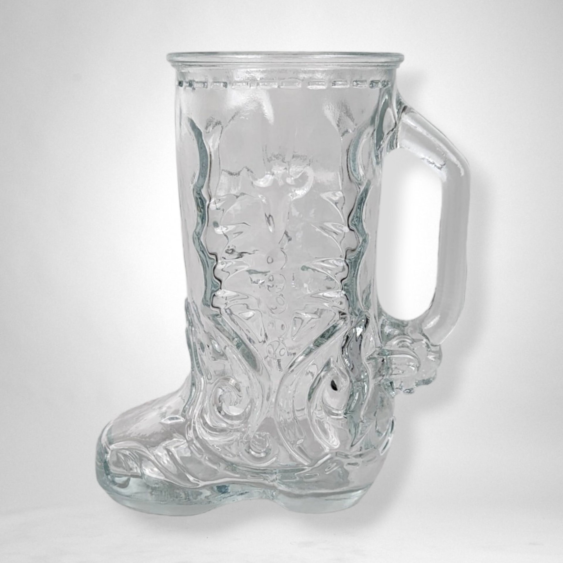 Libbey of Canada Cowboy Boot Glass Mug: Saddle Up for Sips with Style
