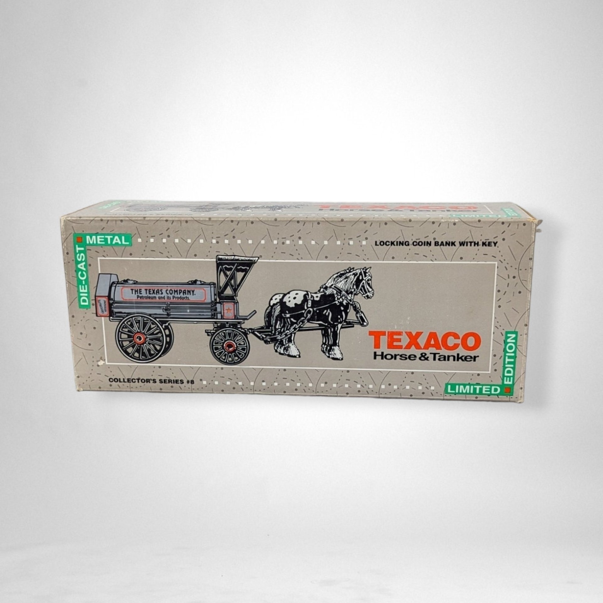 1991 ERTL Texaco Horse & Tanker Bank