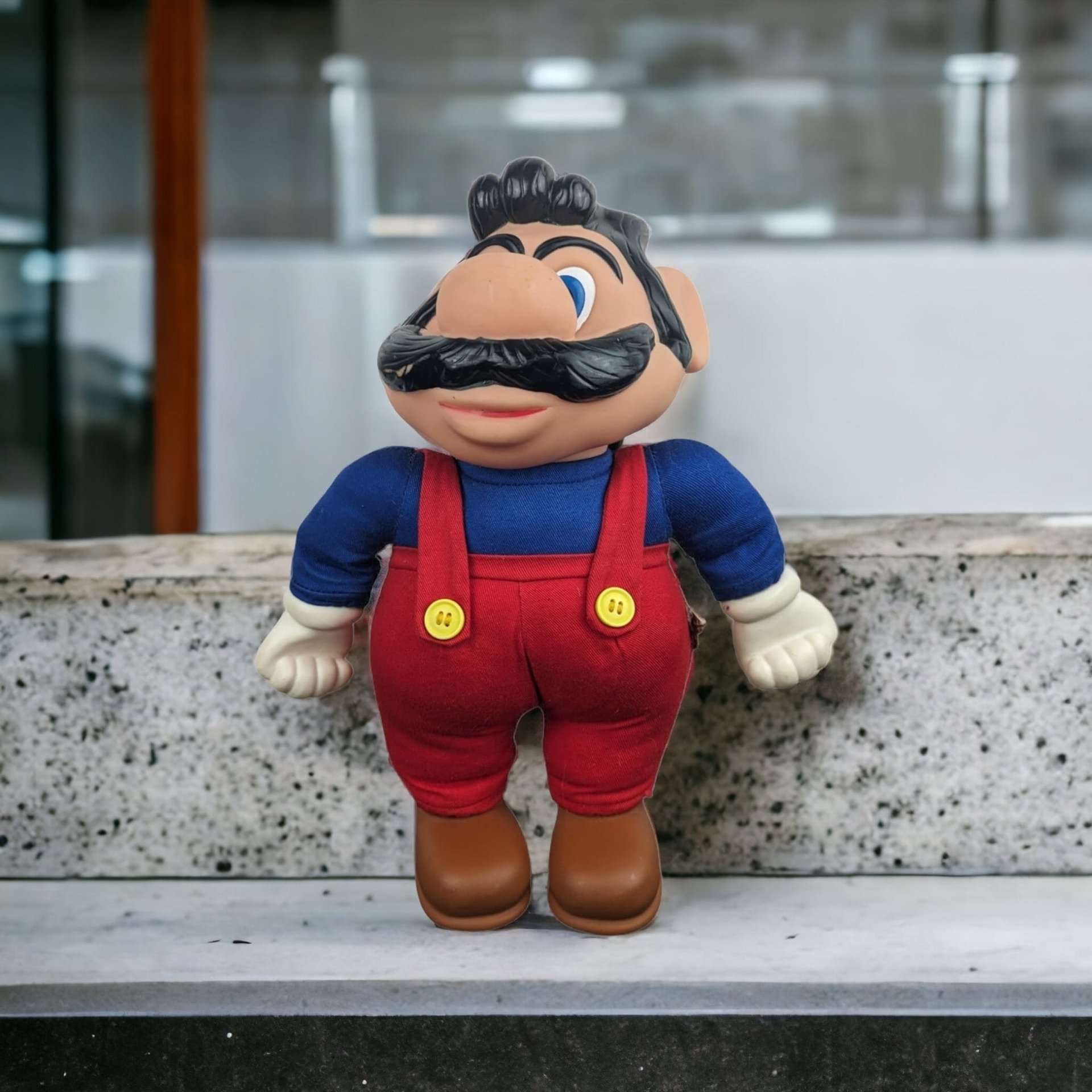 1989 Nintendo Super Mario Bros Plush Doll: Vintage Gaming Collectible