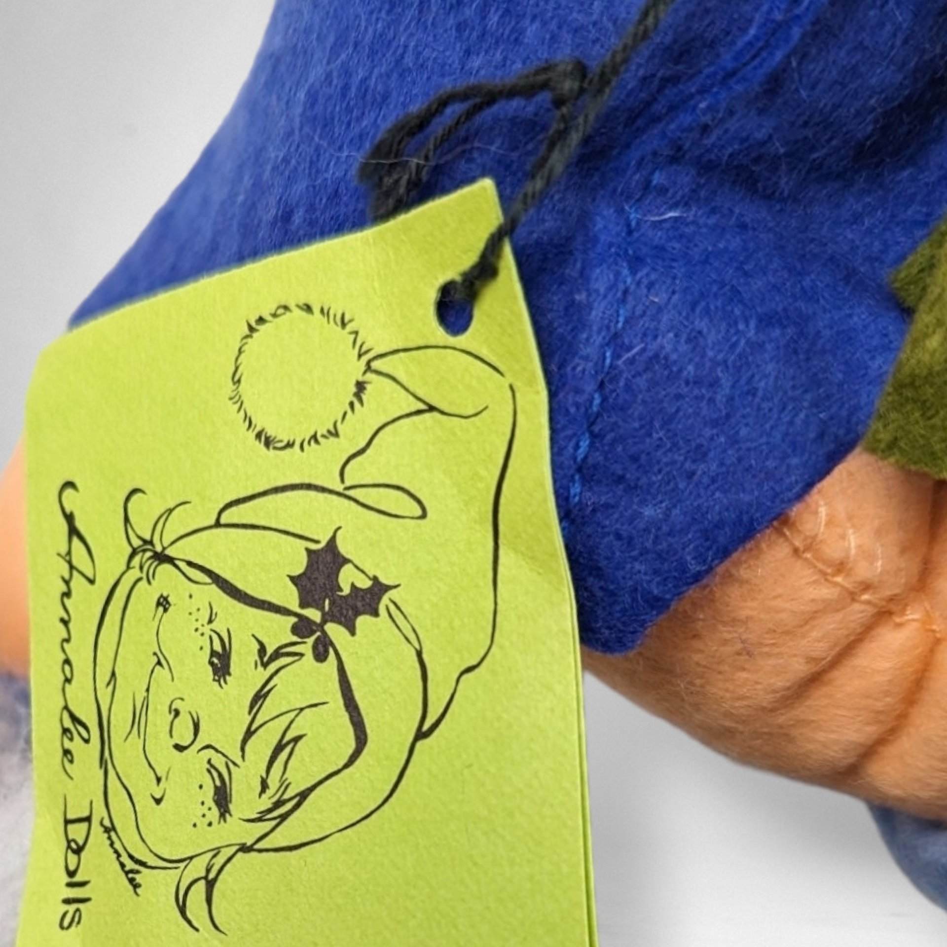 Vintage 1991 Annalee Little Drummer Boy Doll - Collectible Christmas Figurine