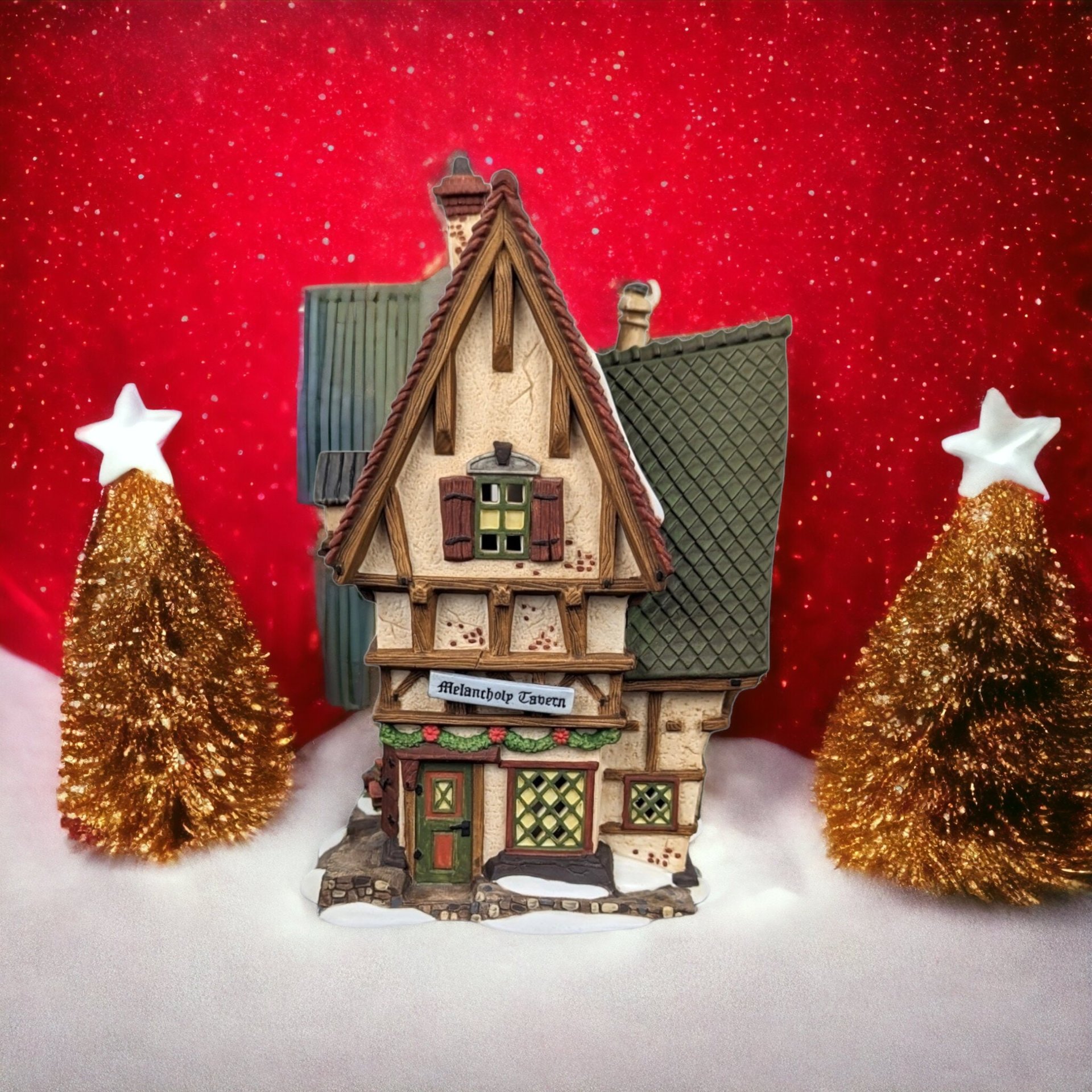 Dept. 56 Dickens Village Melancholy Tavern – A Charming Collectible