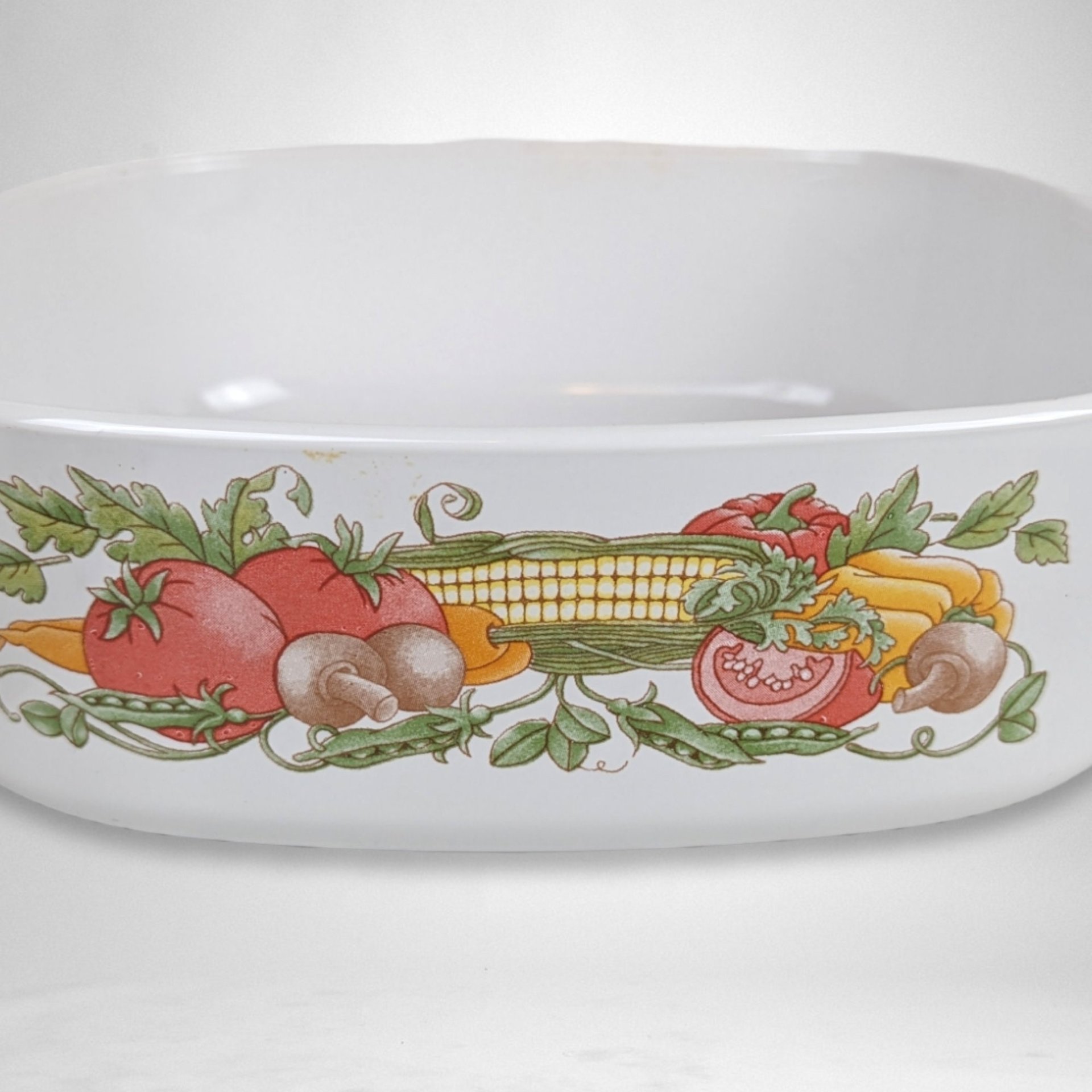Corning Ware Garden Harvest Square A-2-B Casserole Dish with Lid