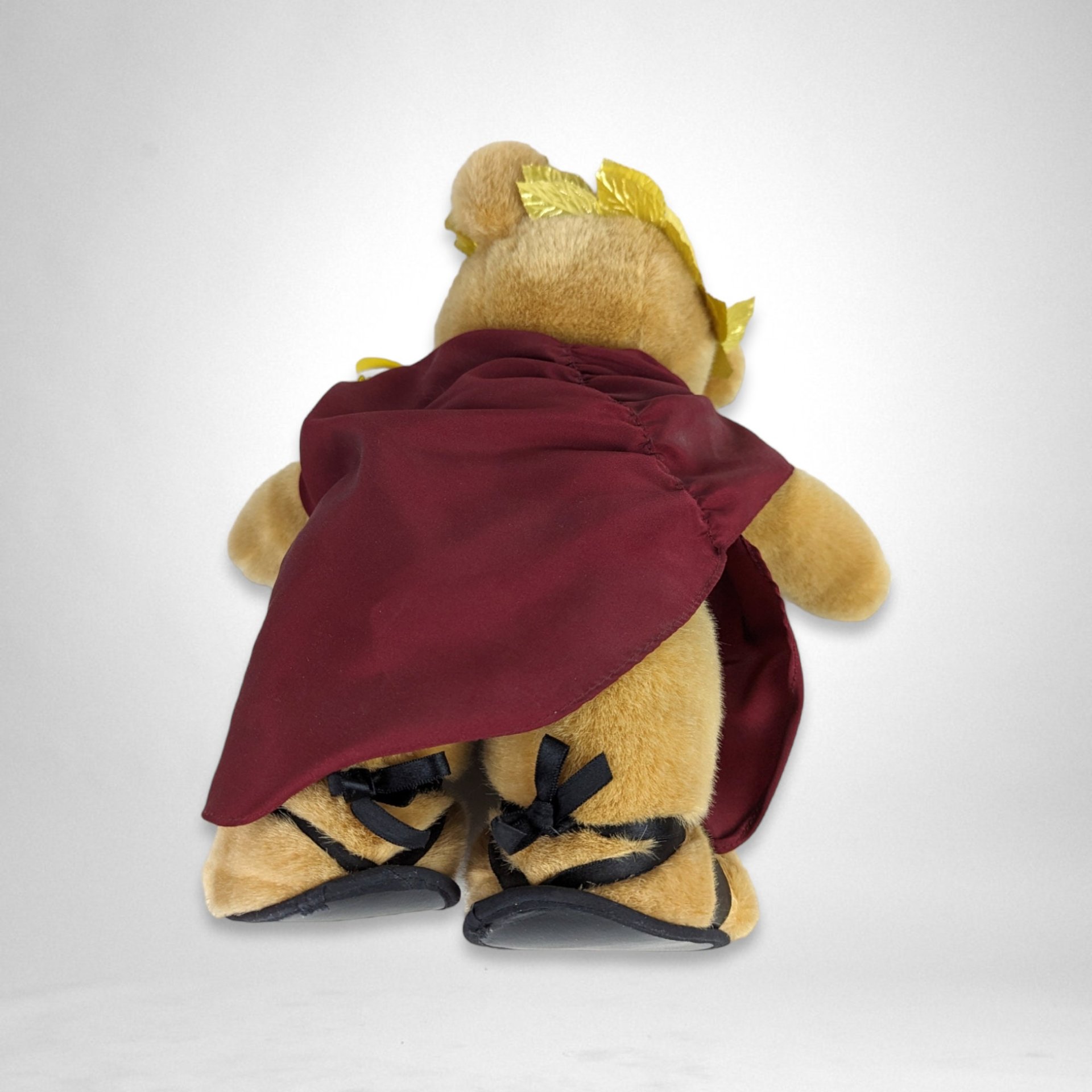 Vegas Vibes: Vintage Toga Teddy, Adorned with Caesar's Palace Glory