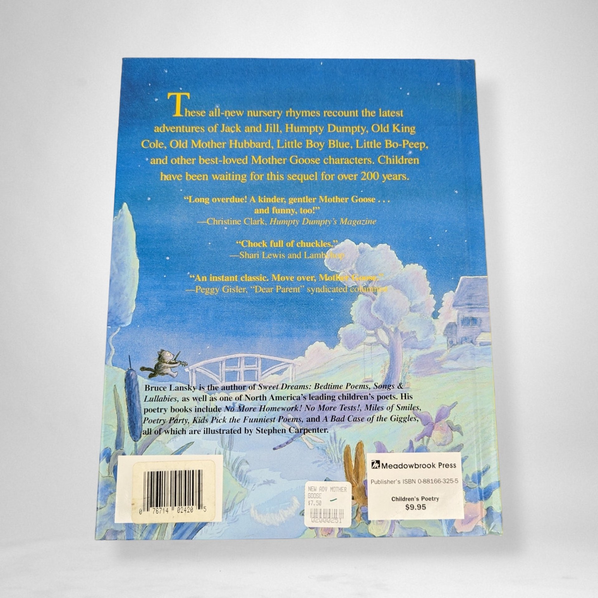 The New Adventures of Mother Goose: Gentle Rhymes for Happy Times by Lansky, Bruce