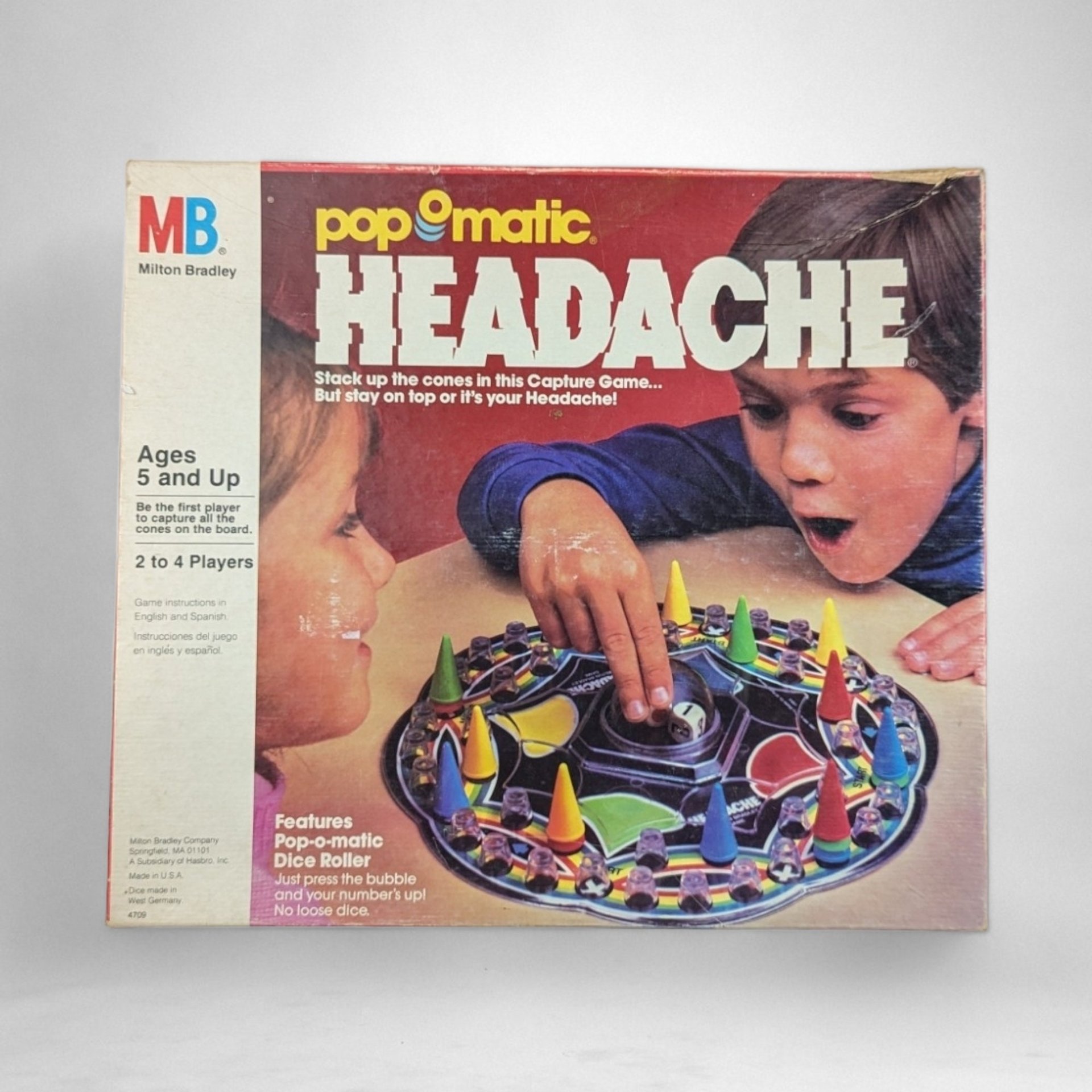 1986 Pop-O-Matic Headache Game: Retro Fun for the Whole Family