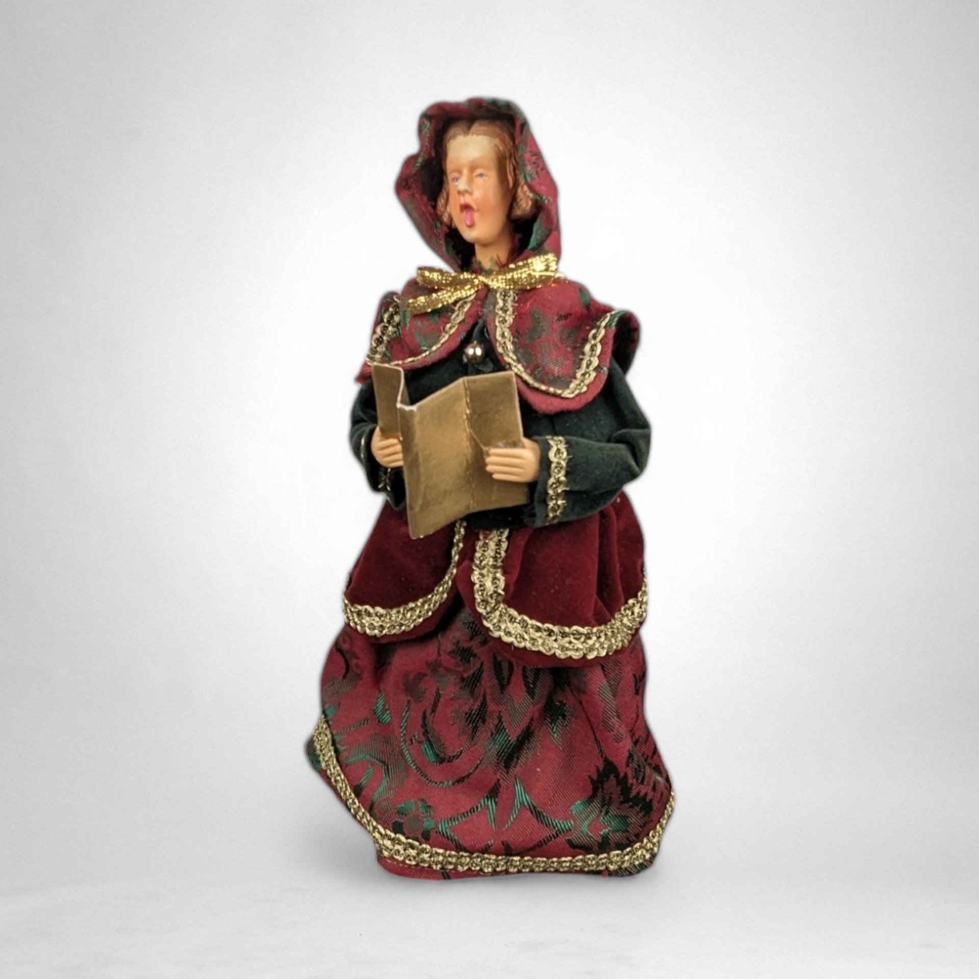 RESERVED*** Do not buy  - Charming Set of 3 Vintage Christmas Carolers: Timeless Holiday Decor