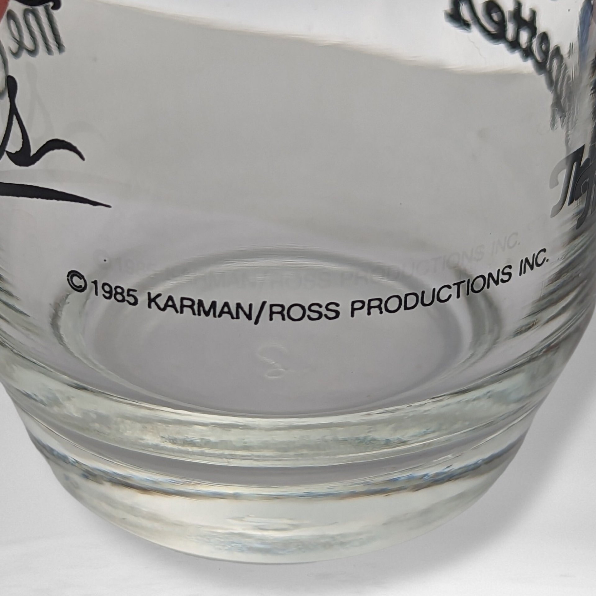 1985 Alvin and the Chipmunk Chippettes Drinking Glass