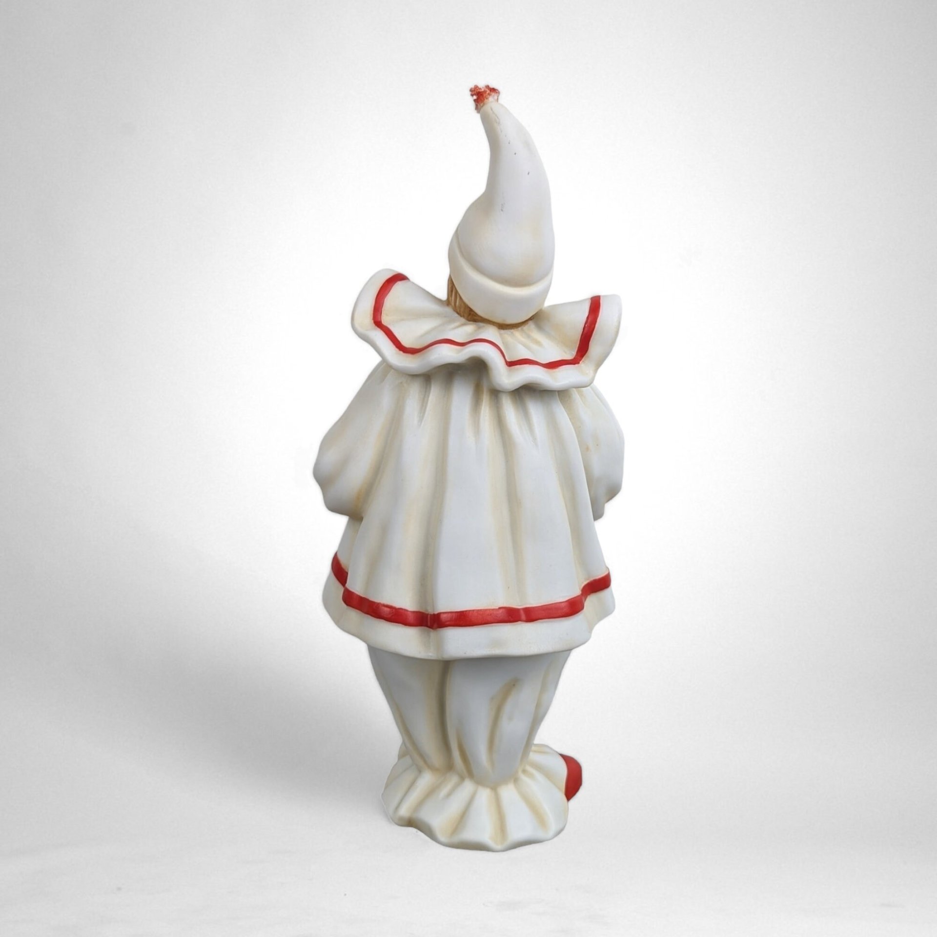 Vintage Enesco Faith Wick Pom Pom Clown Figurine: Whimsical Collectible