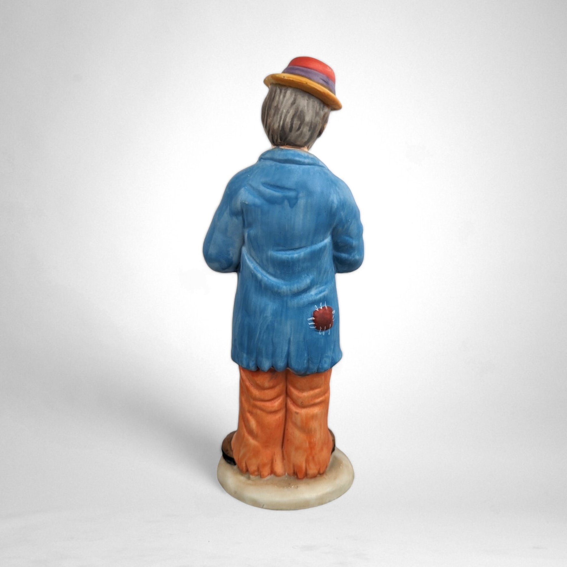 Vintage Emmett Kelly Jr. Hobo Ceramic Clown Figurine: Classic Circus Collectible