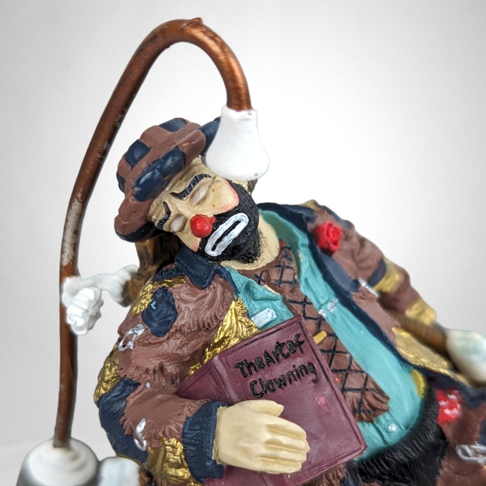 1997 Emmett Kelly Saturday Night Weary Willie Clown Figurine: Collectible Circus Art