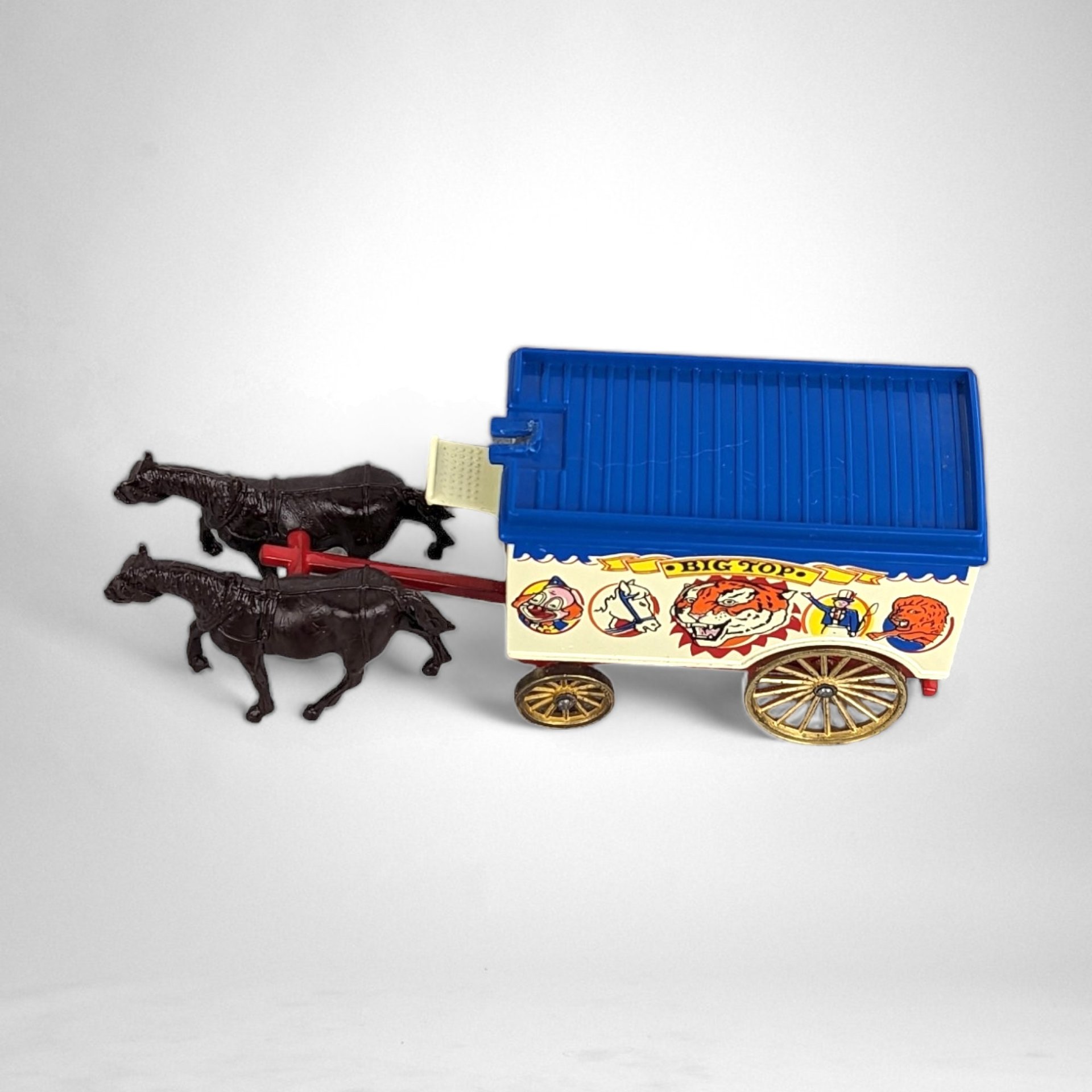 Vintage Lledo Days Gone Circus Horse & Wagon Toy