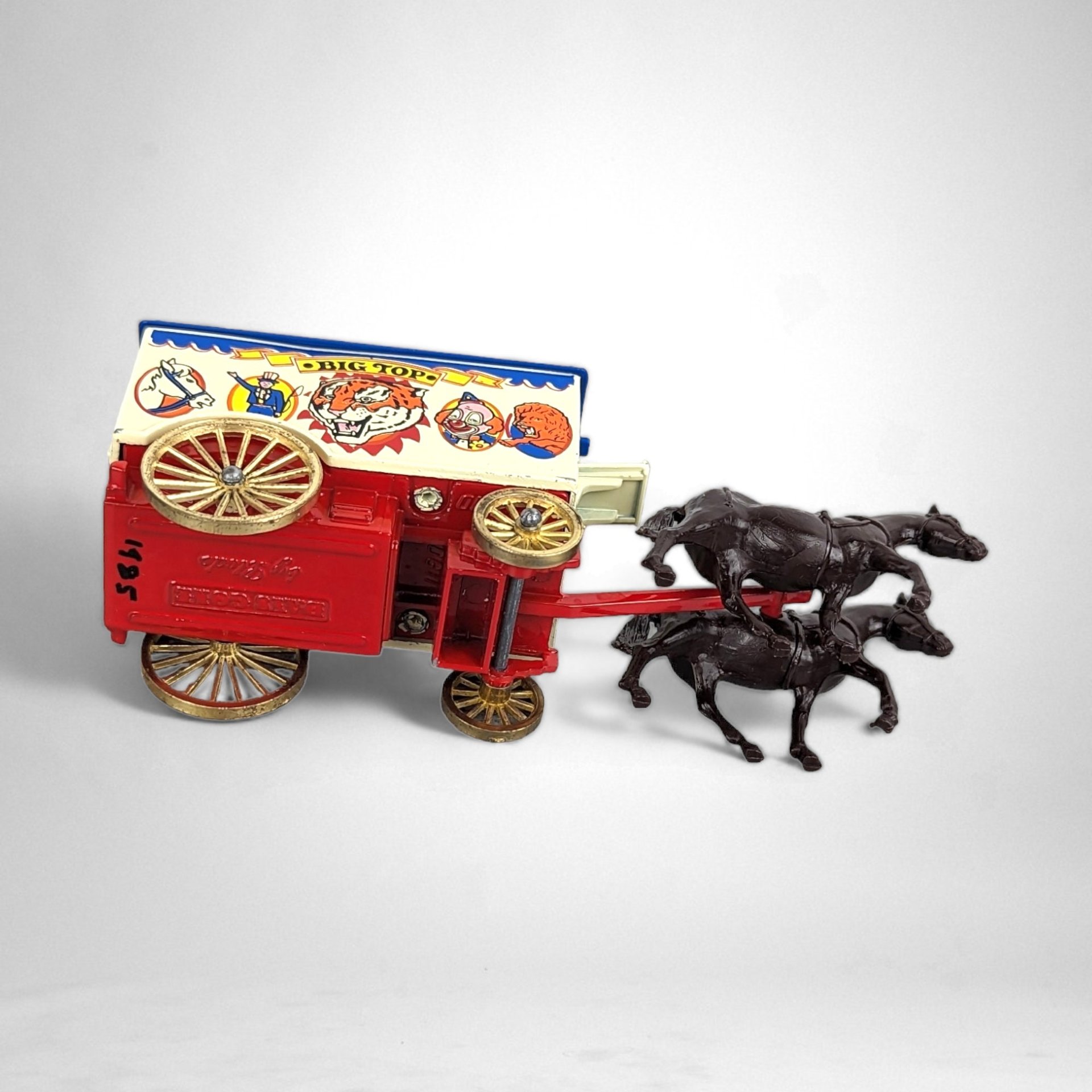 Vintage Lledo Days Gone Circus Horse & Wagon Toy