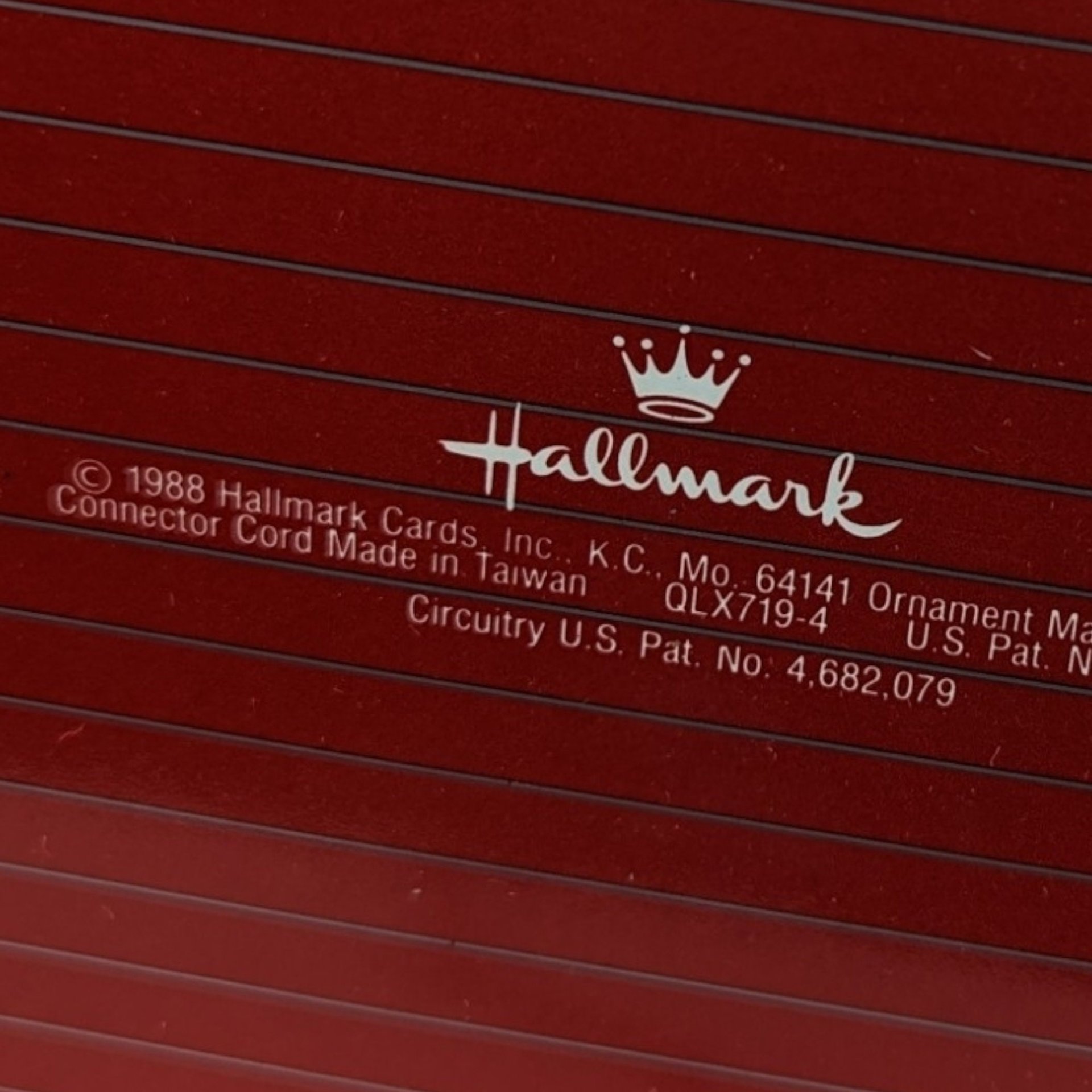 Vintage 1988 Hallmark Parade of Toys Light and Motion Ornament - Nostalgic Holiday Collectible