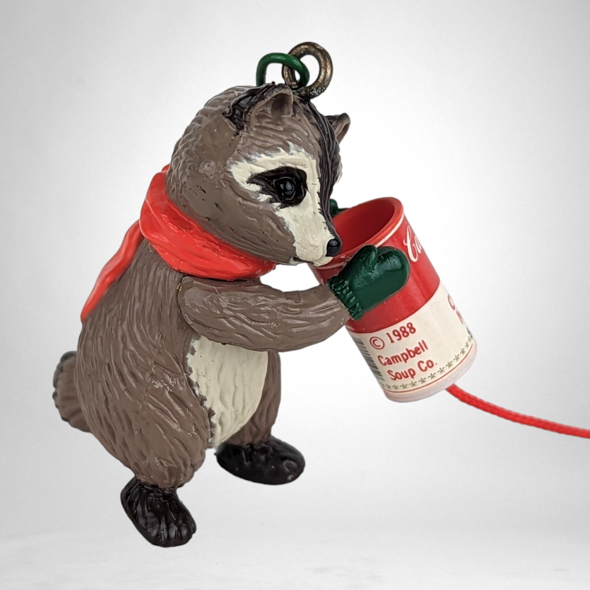 1988 Hallmark Campbell's Party Line Handcrafted Ornament - Retro Holiday Charm