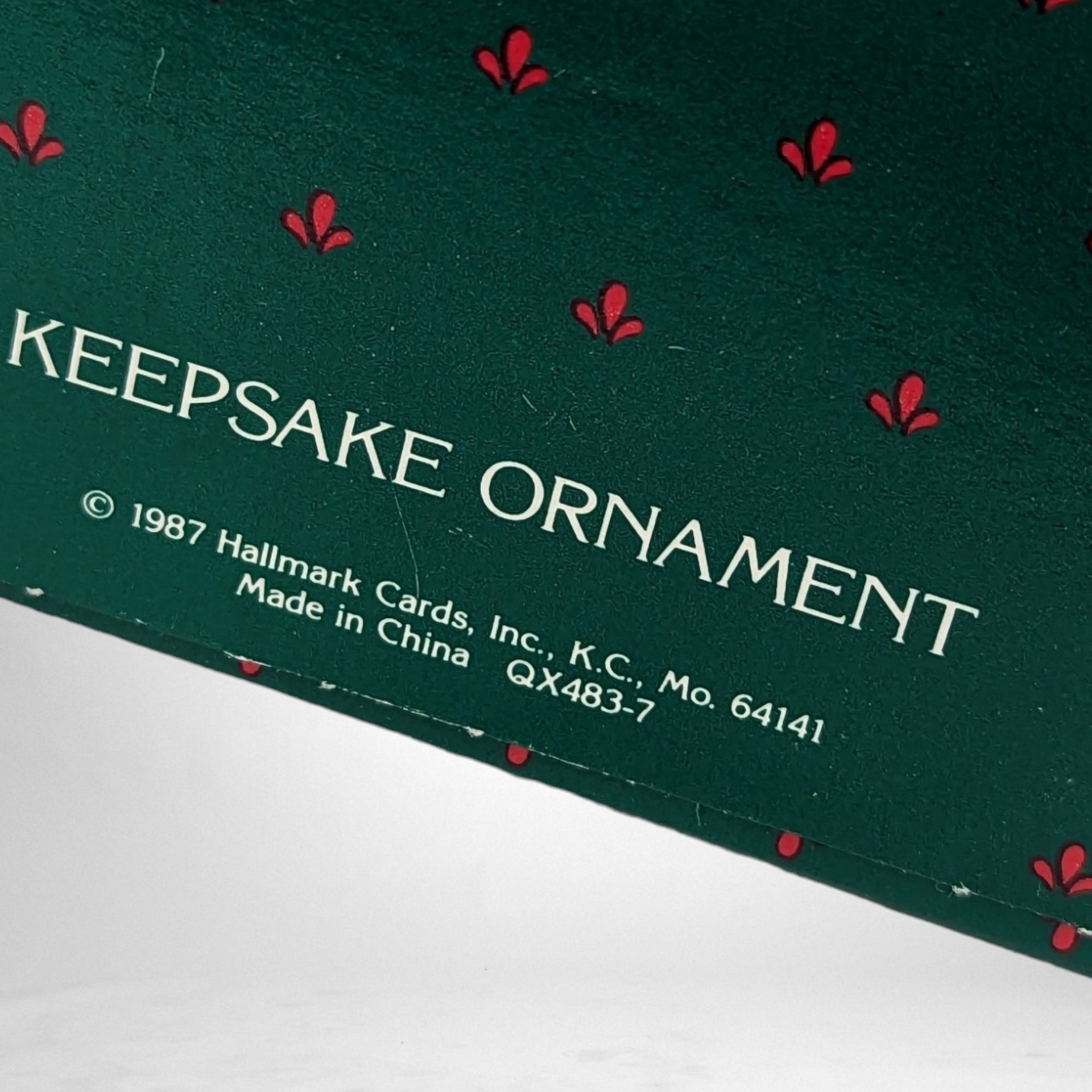 1987 Hallmark Home Cooking Ornament