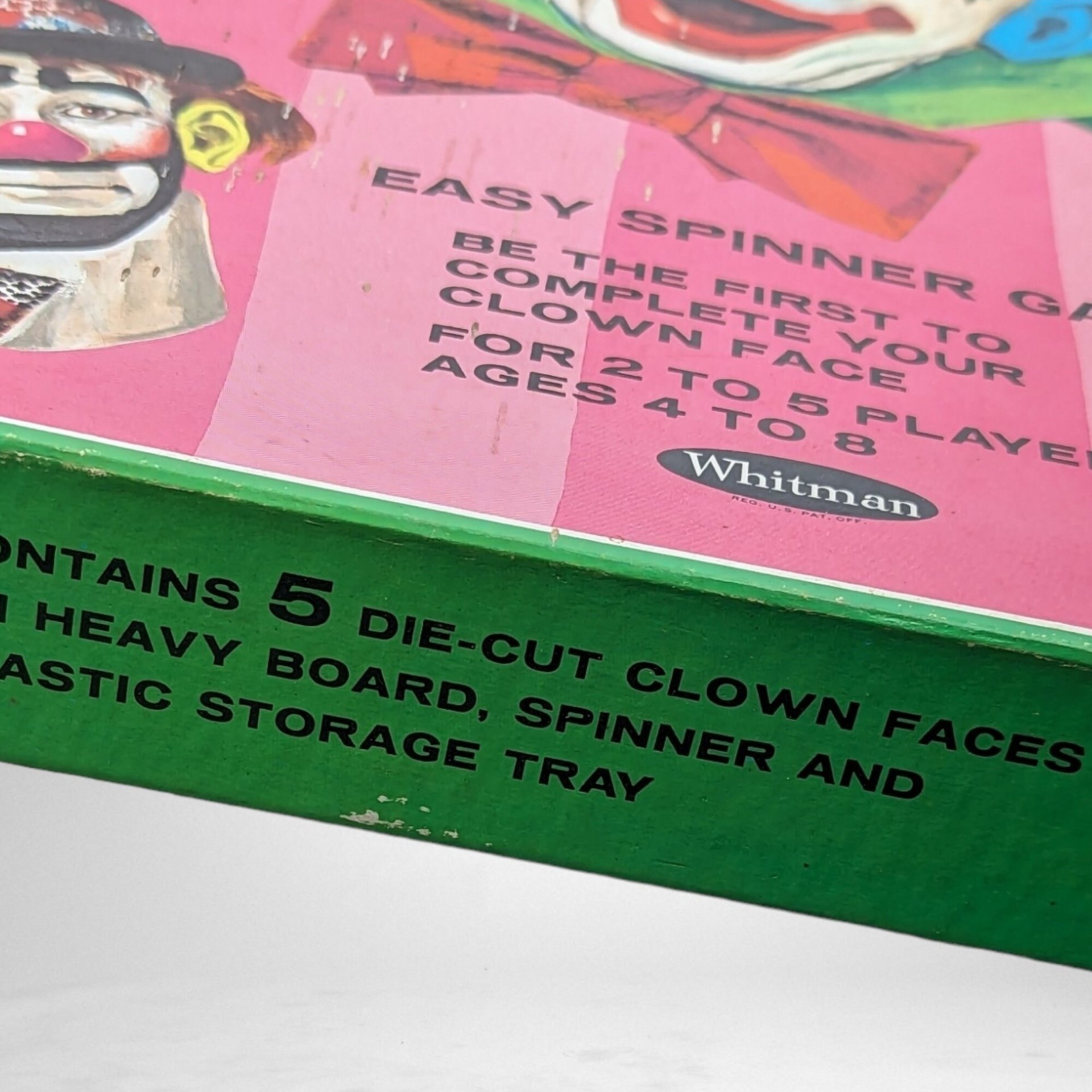 Vintage 1968 Funny Face Clown Game: Nostalgic Fun and Laughter