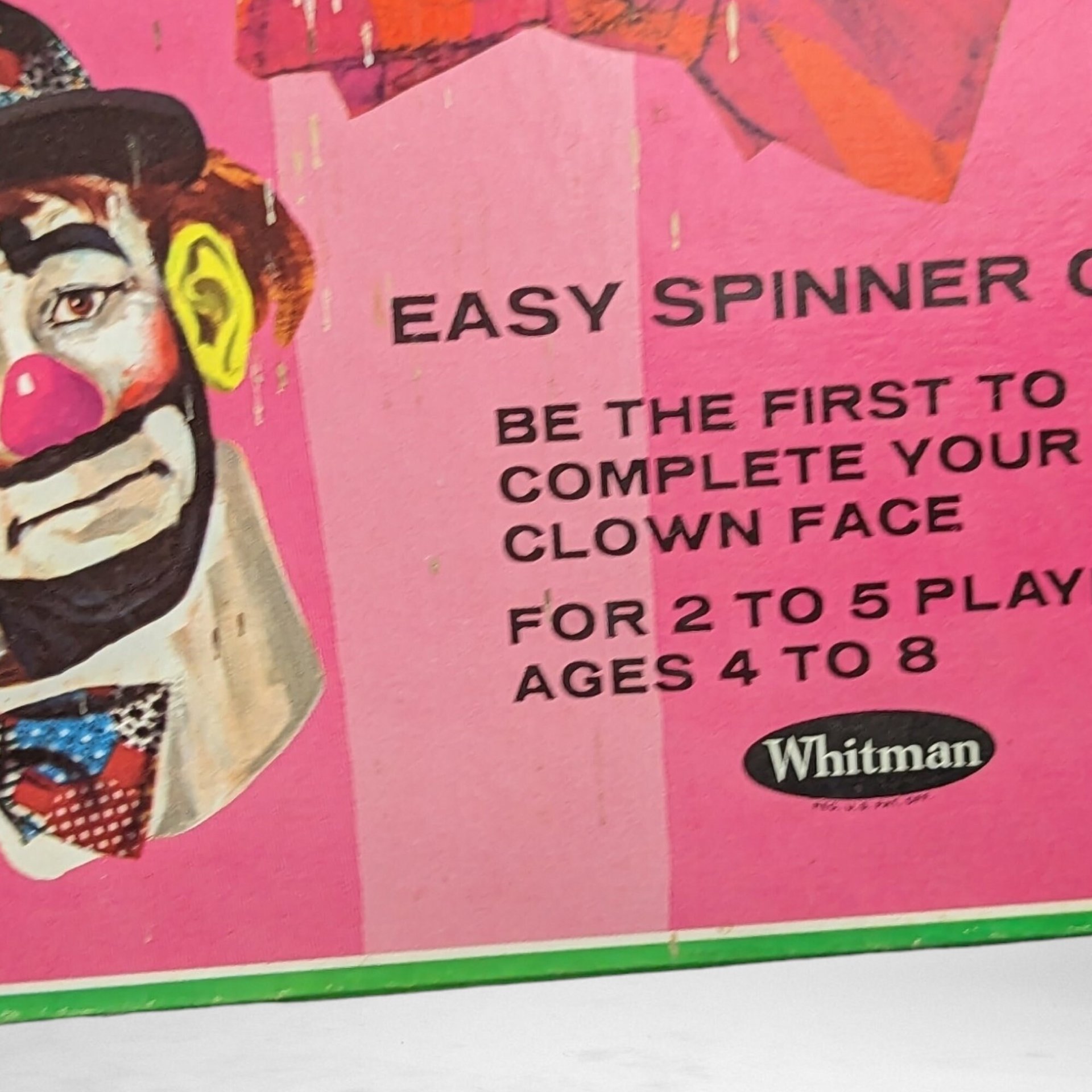 Vintage 1968 Funny Face Clown Game: Nostalgic Fun and Laughter