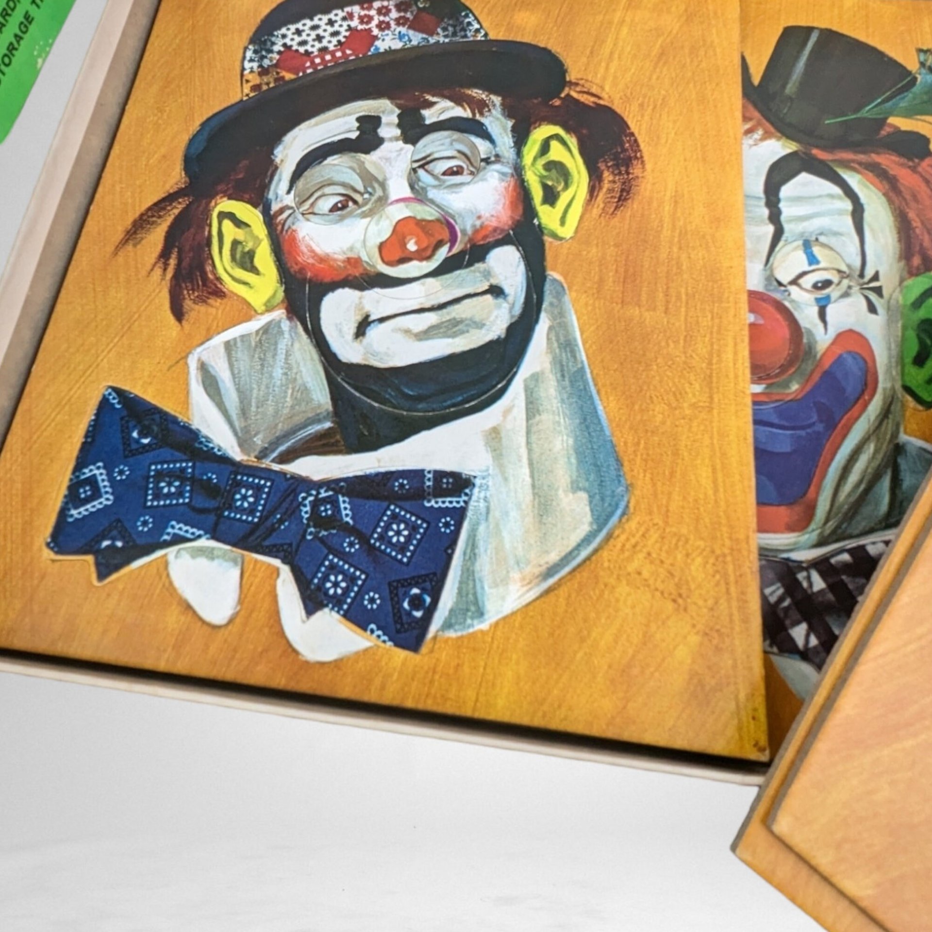 Vintage 1968 Funny Face Clown Game: Nostalgic Fun and Laughter