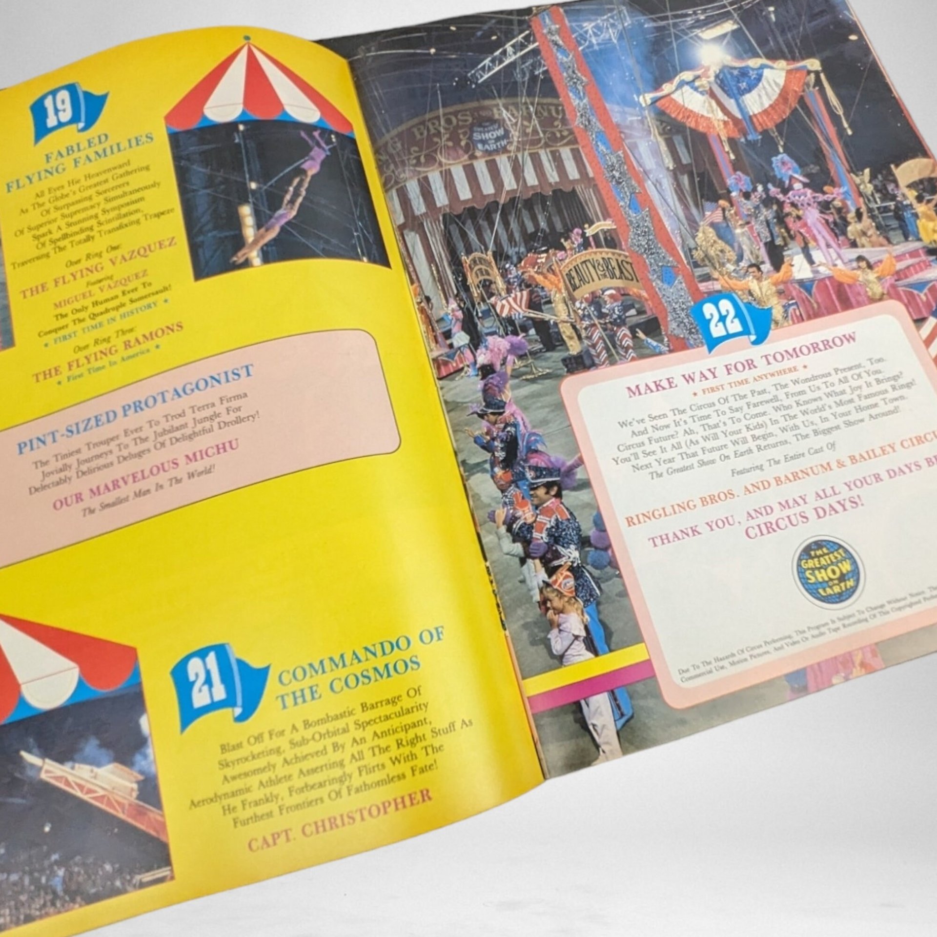 Ringling Bros. Circus Program | 1985 | 100 Years | Vintage | Barnum & Bailey | Collectible