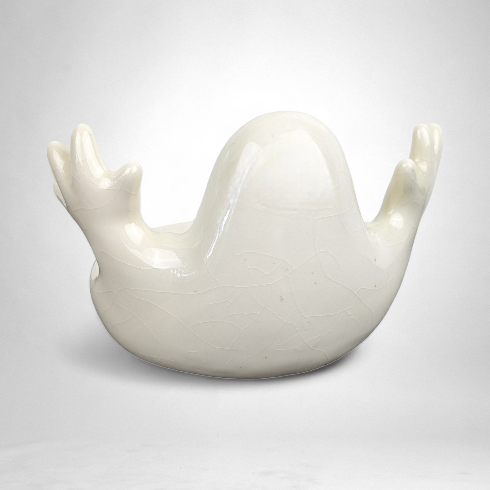 Vintage Ceramic Ghost Trinket Dish/Tray