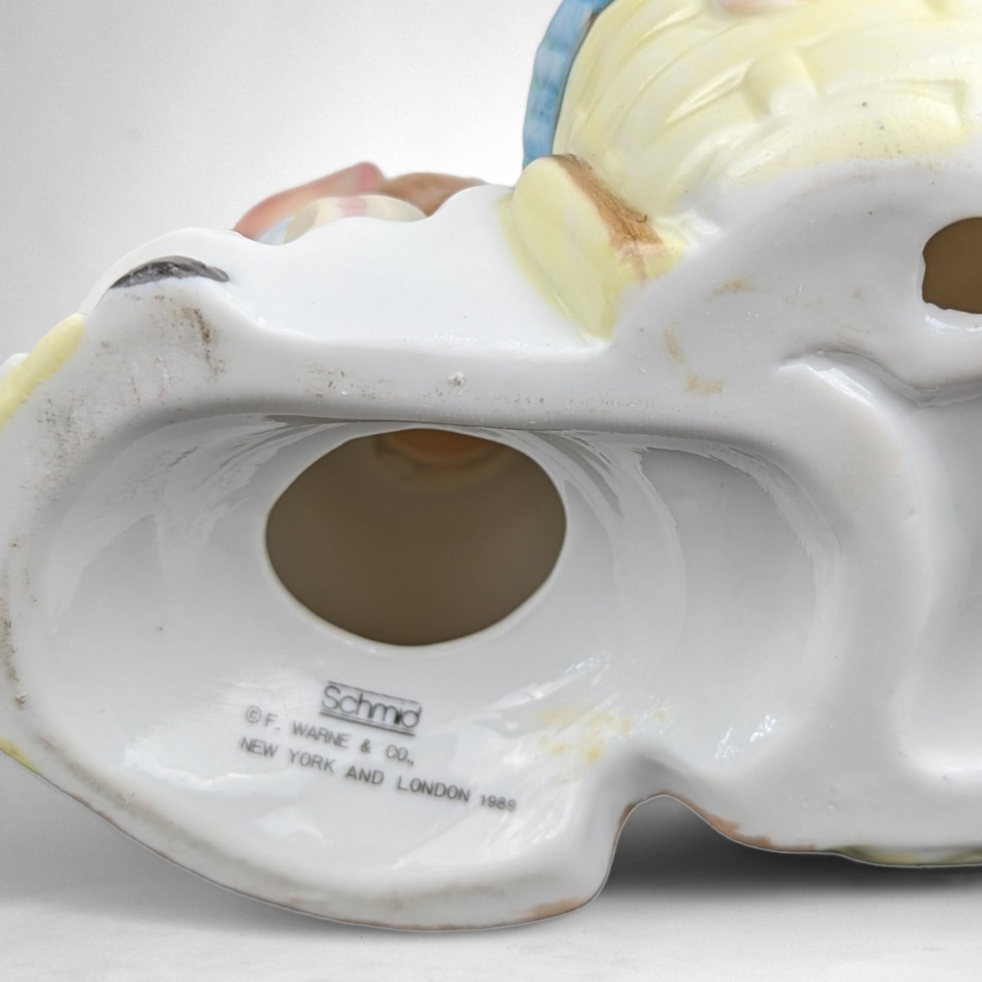 1989 Schmid F. Warne Beatrix Potter Mom and Babies Mouse Nightlight: Vintage Collectible Delight