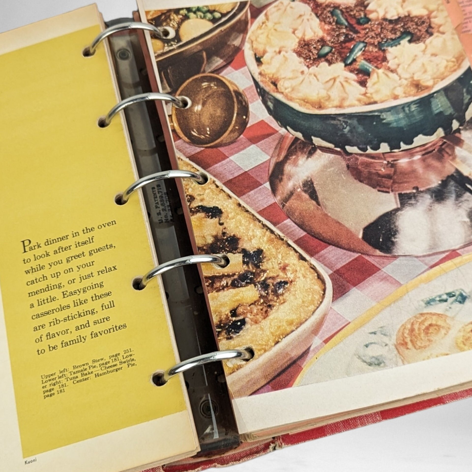 Vintage 1953 Better Homes and Gardens New Cookbook