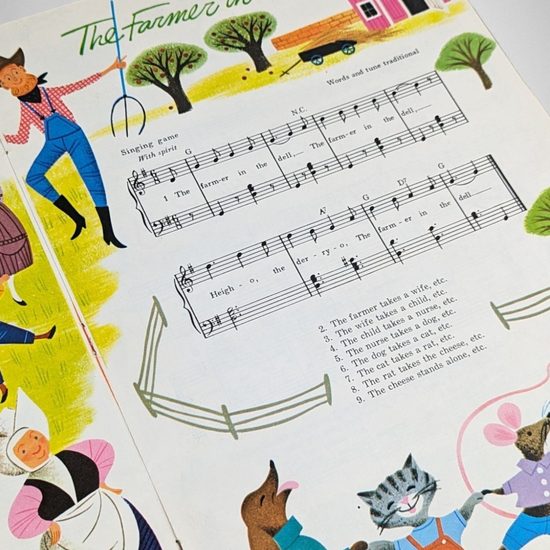 1964 Whitman Collection of 50 Songs for Children: Timeless Musical Delights for Young Hearts