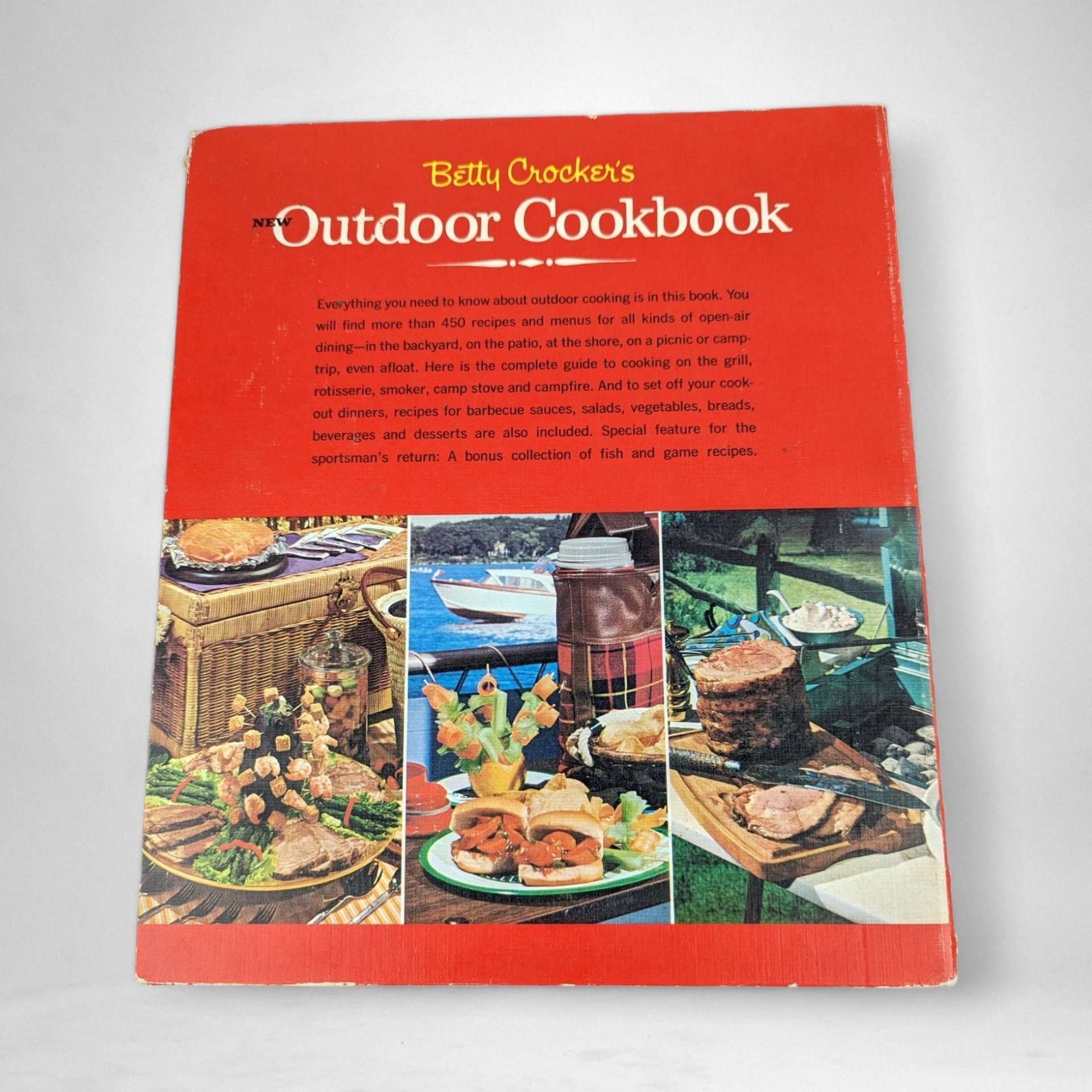 1967 Betty Crocker's New Outdoor Cookbook Barbeques