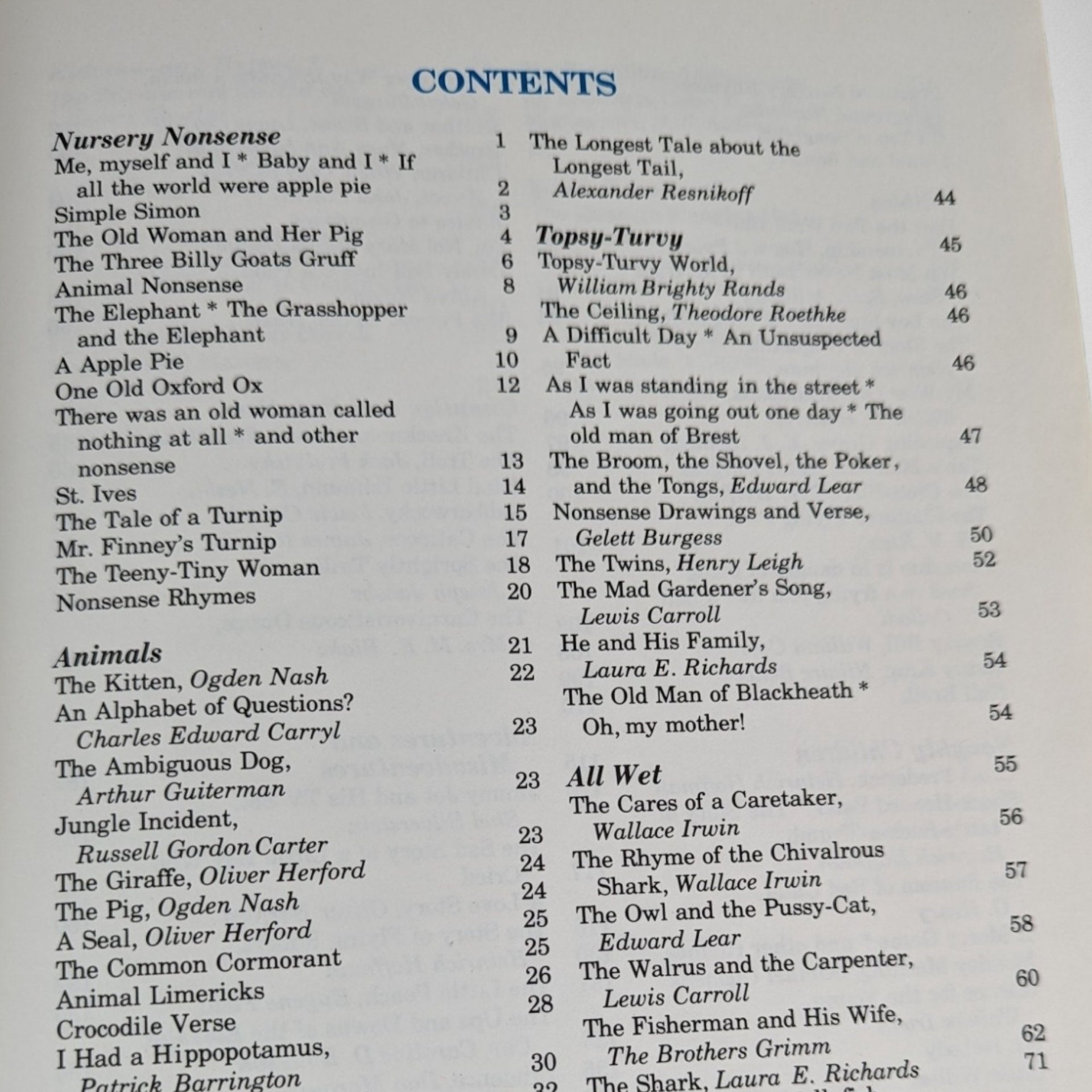 1980 The Illustrated Humor for Children Book