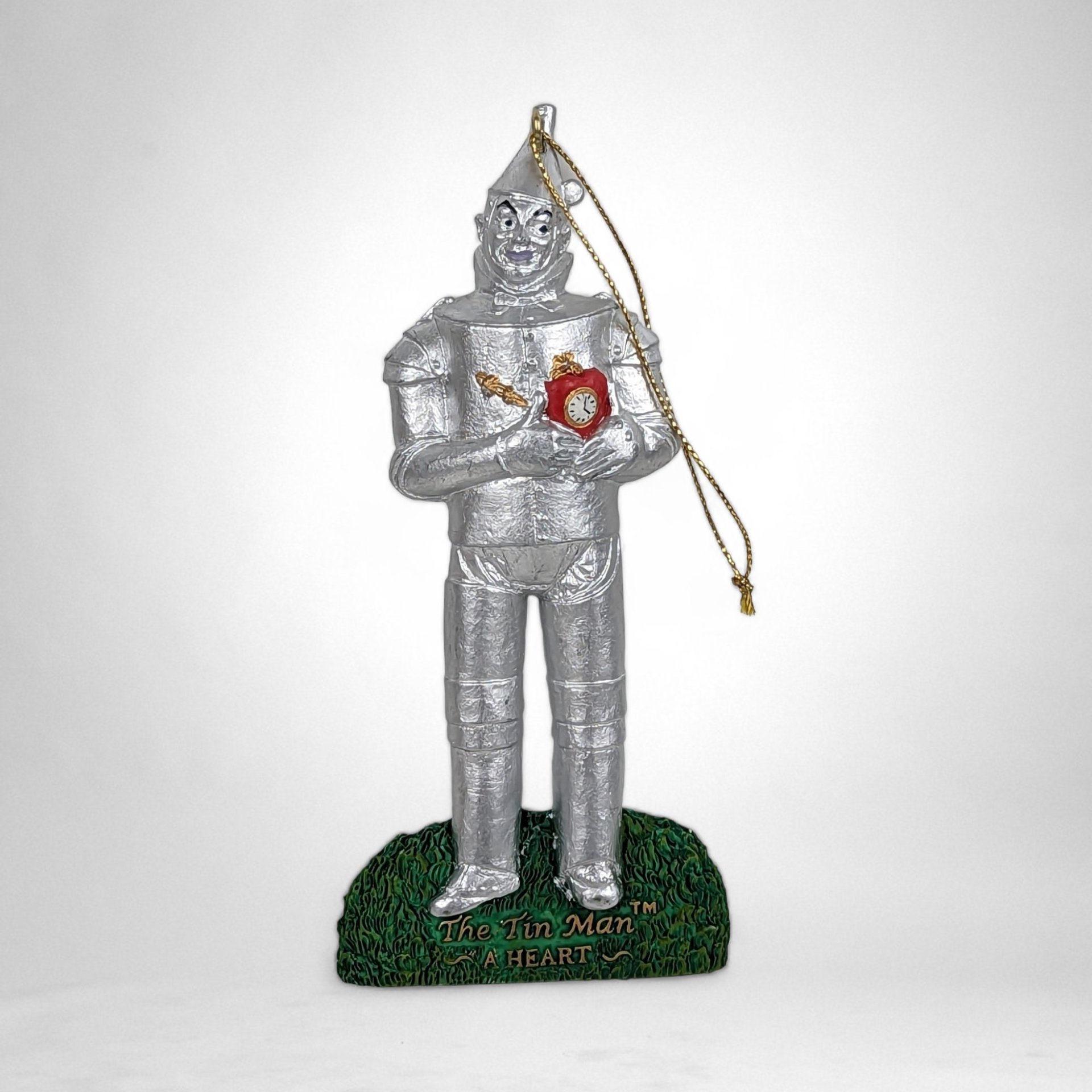 1998 Kurt Adler Wizard of Oz Tin Man Resin Ornament: Heartfelt Holiday Magic