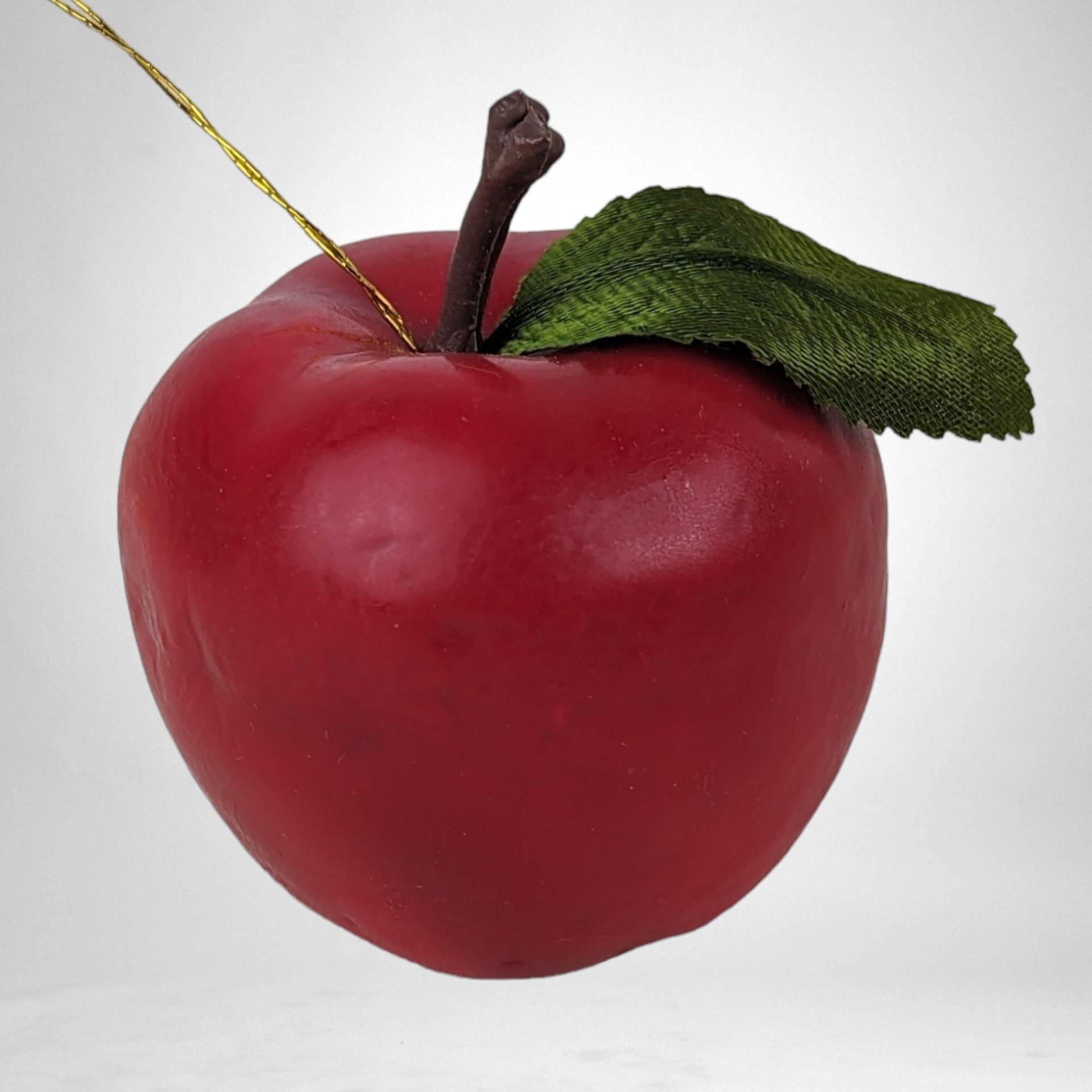 Vintage Set of 12 Sears Apple Ornaments - Classic Holiday Decorations