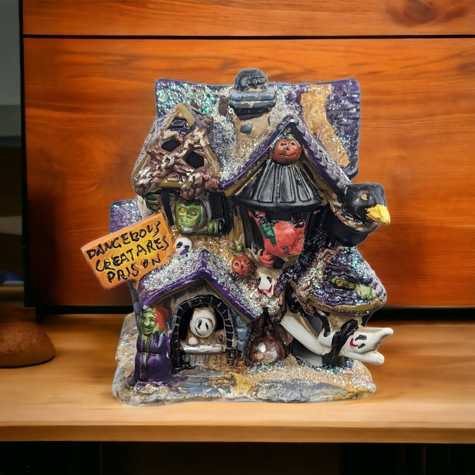 Dangerous Creatures Prison Ceramic Village House