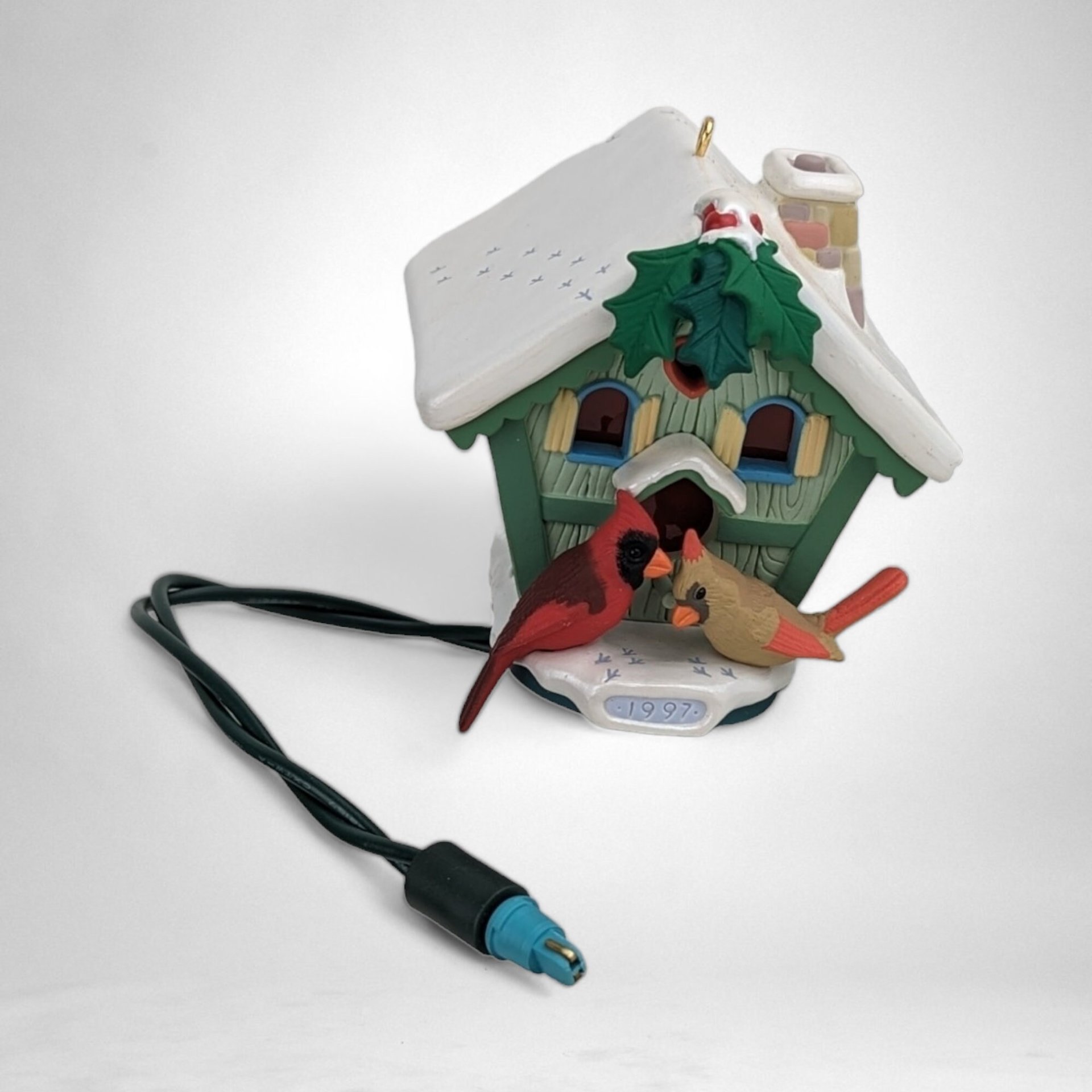 1997 Hallmark Keepsake Holiday Serenade Light and Sound Ornament - Festive Musical Delight!