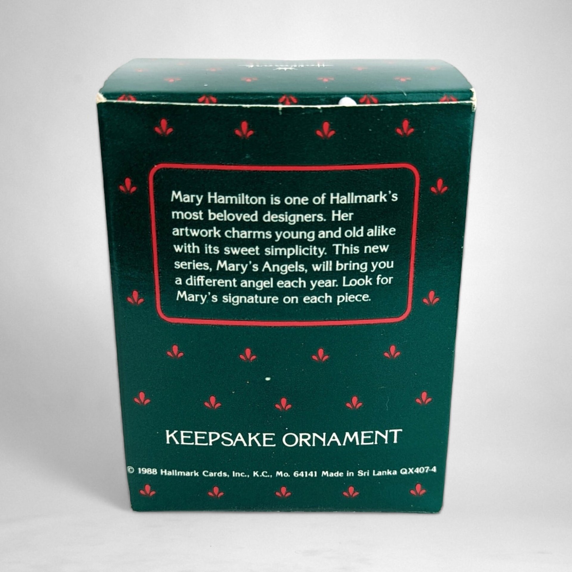 1988 Hallmark Mary's Angels Buttercup Ornament - Vintage Christmas Collectible