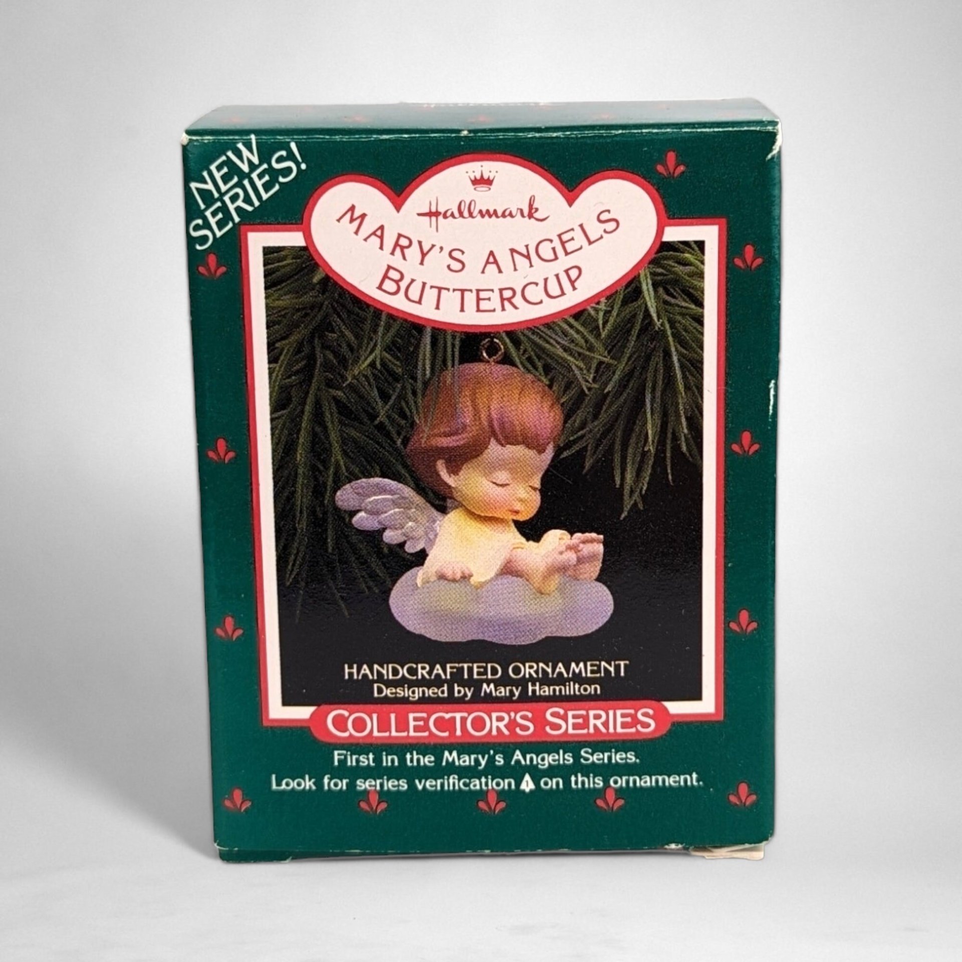 1988 Hallmark Mary's Angels Buttercup Ornament - Vintage Christmas Collectible
