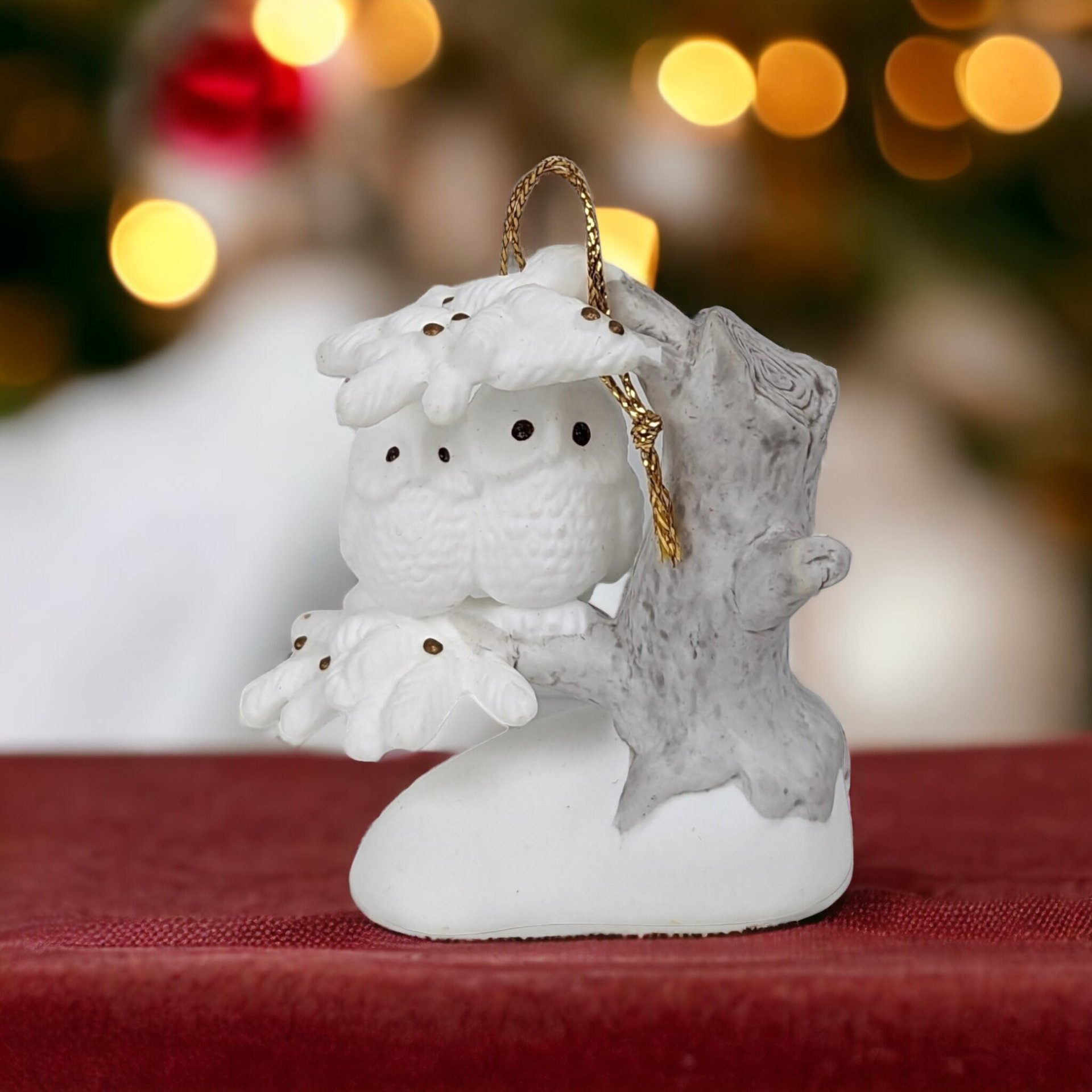 Vintage 1989 Hallmark 'Christmas is Peaceful' Ornament