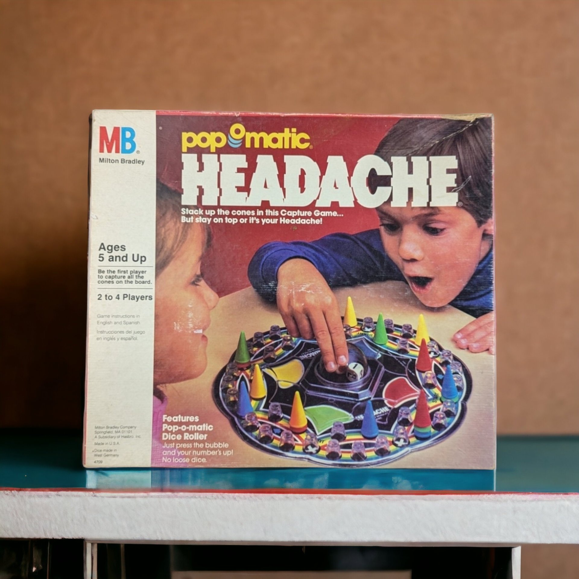 1986 Pop-O-Matic Headache Game: Retro Fun for the Whole Family